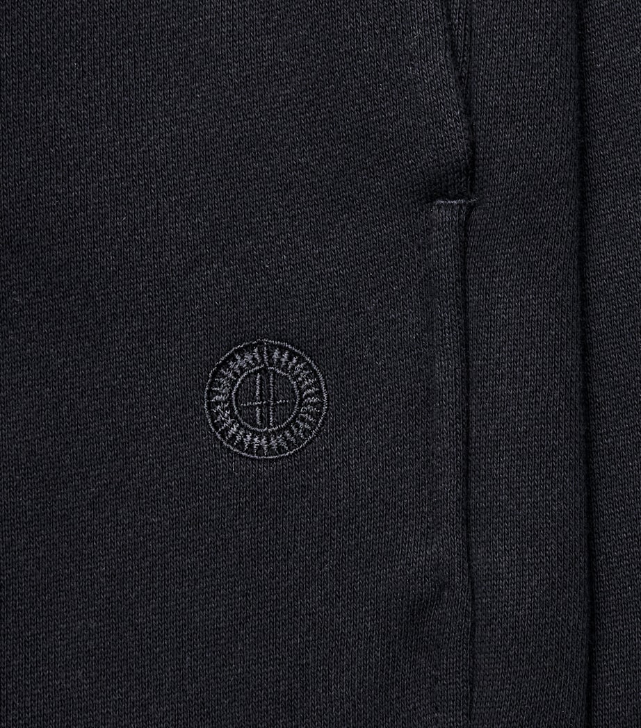Harrods Womens Cotton Jersey Wide-Leg Sweatpants Black Image 6