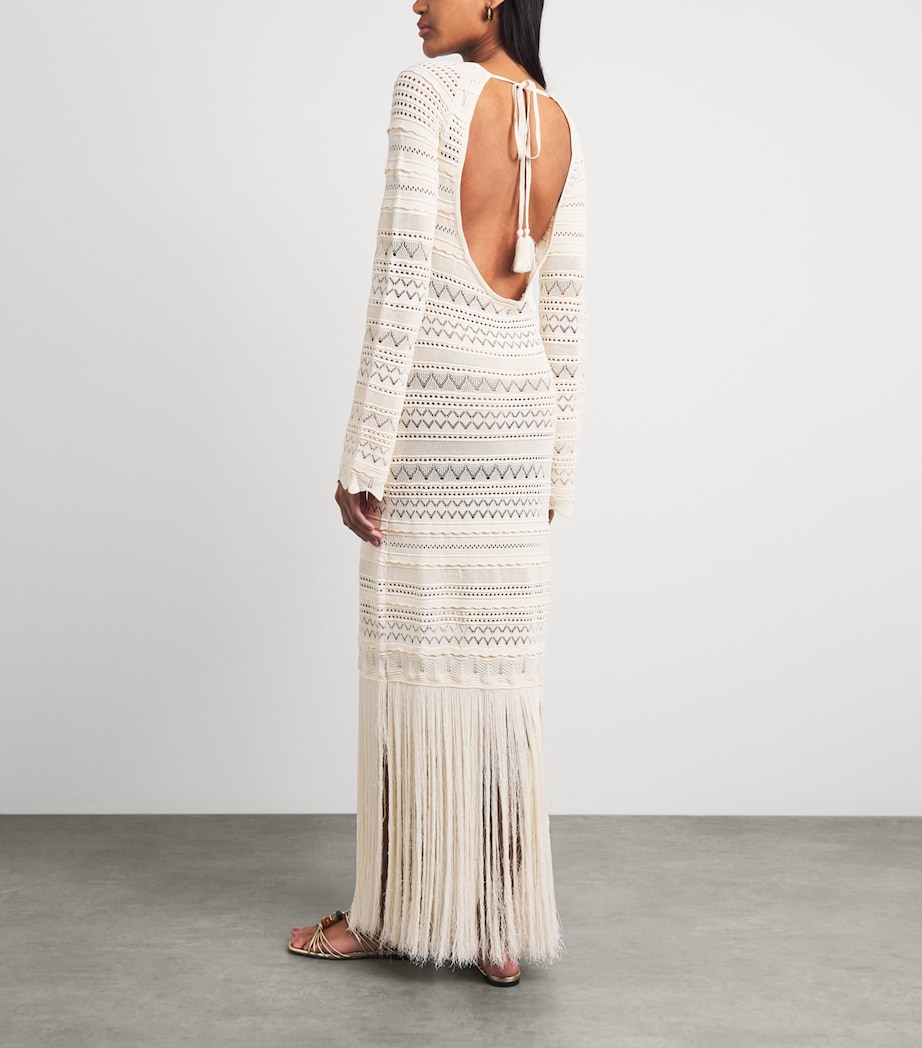windsor ivory dress Midi Dress Hotsell made in California Devon Windsor Ivory Knitted Uma