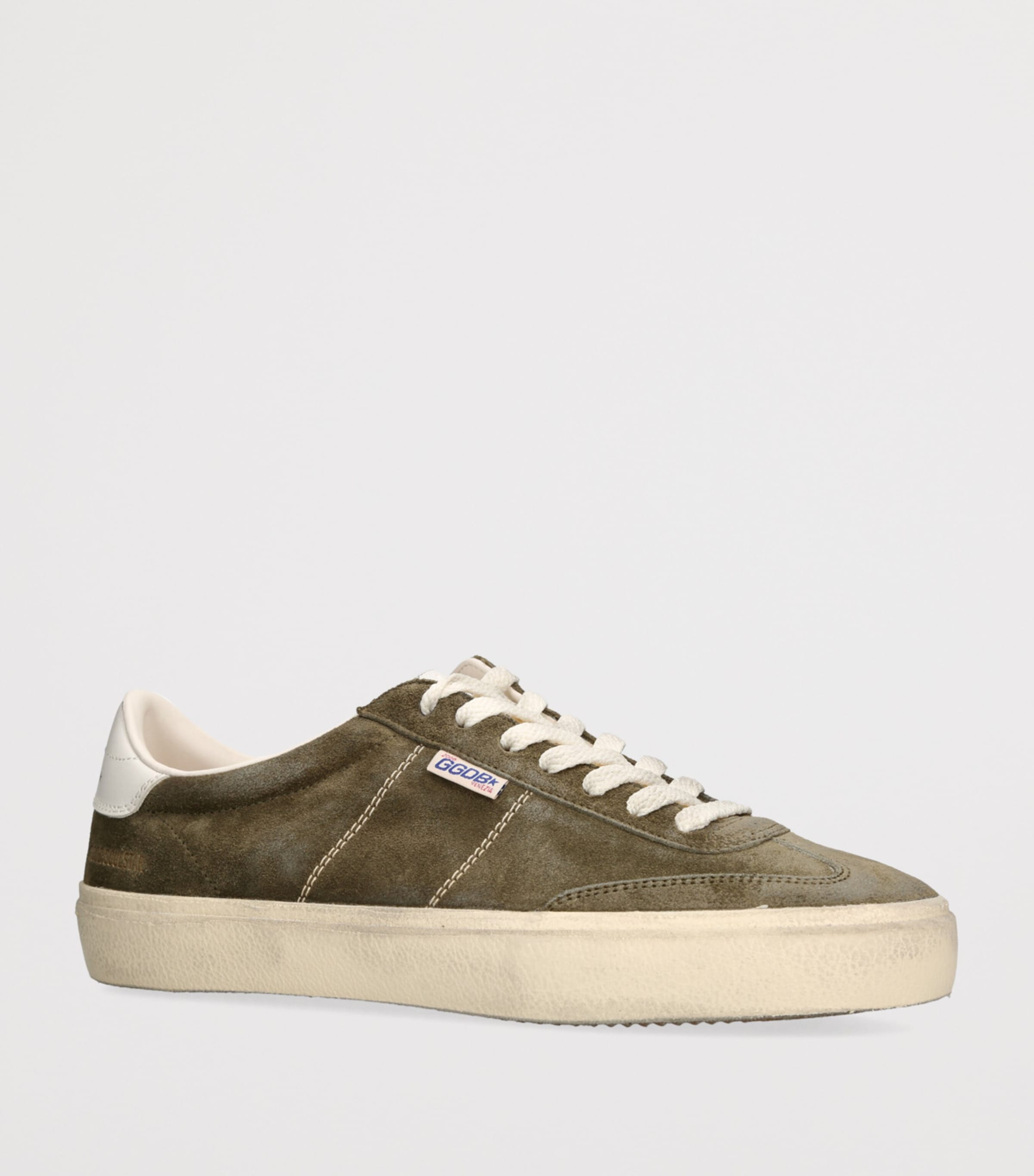 Golden Goose Suede Soul Star Sneakers Green Oth Image 3