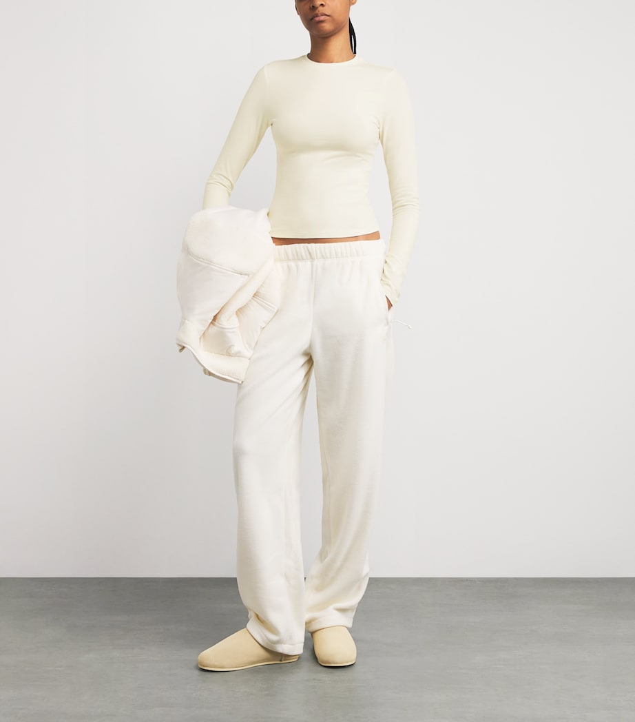 Cotton Jersey Long-Sleeve T-Shirt MARBLE Image 2