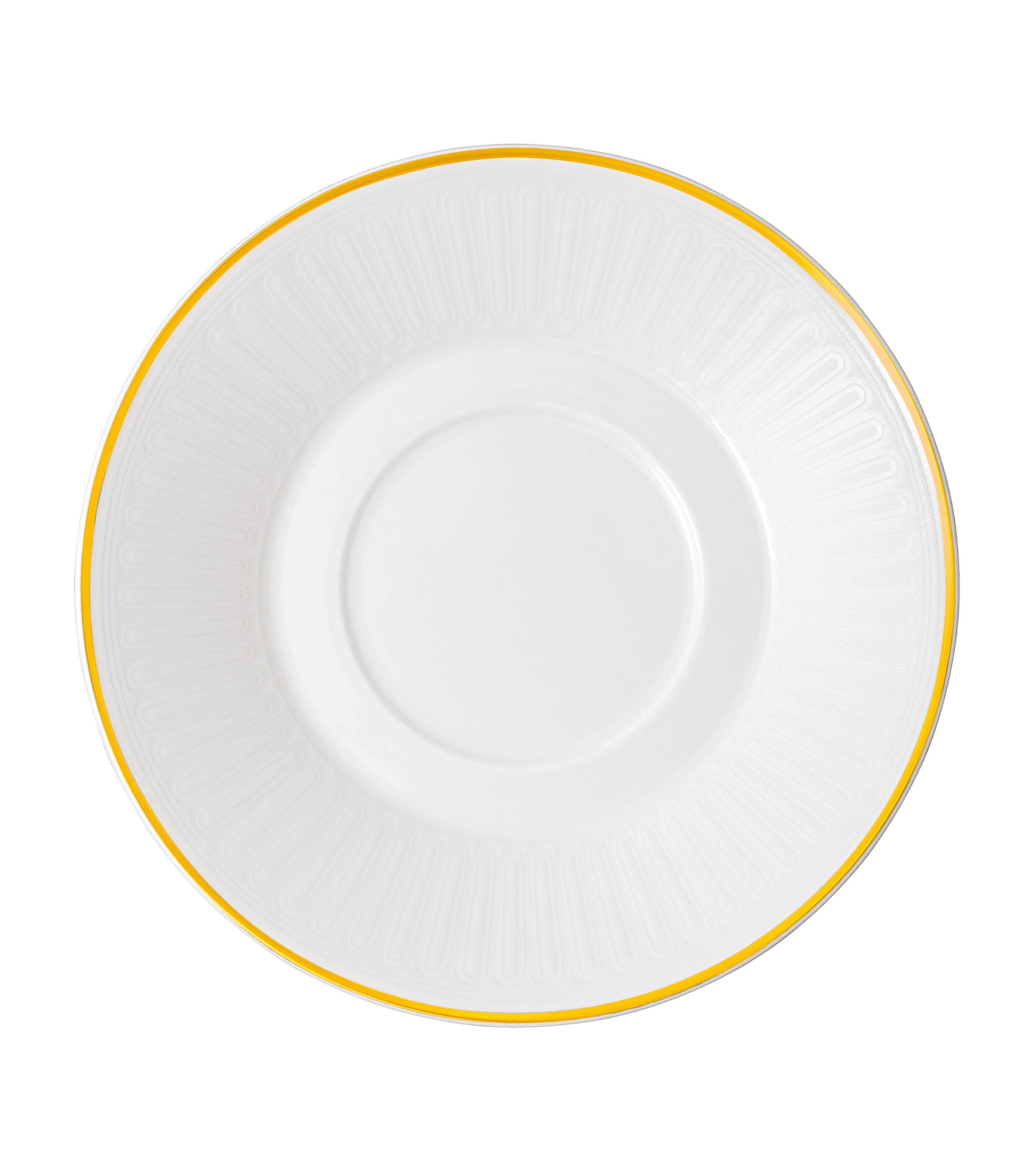 Bone Porcelain Château Septfontaines Coffee Cup Saucer WHITE Image 1