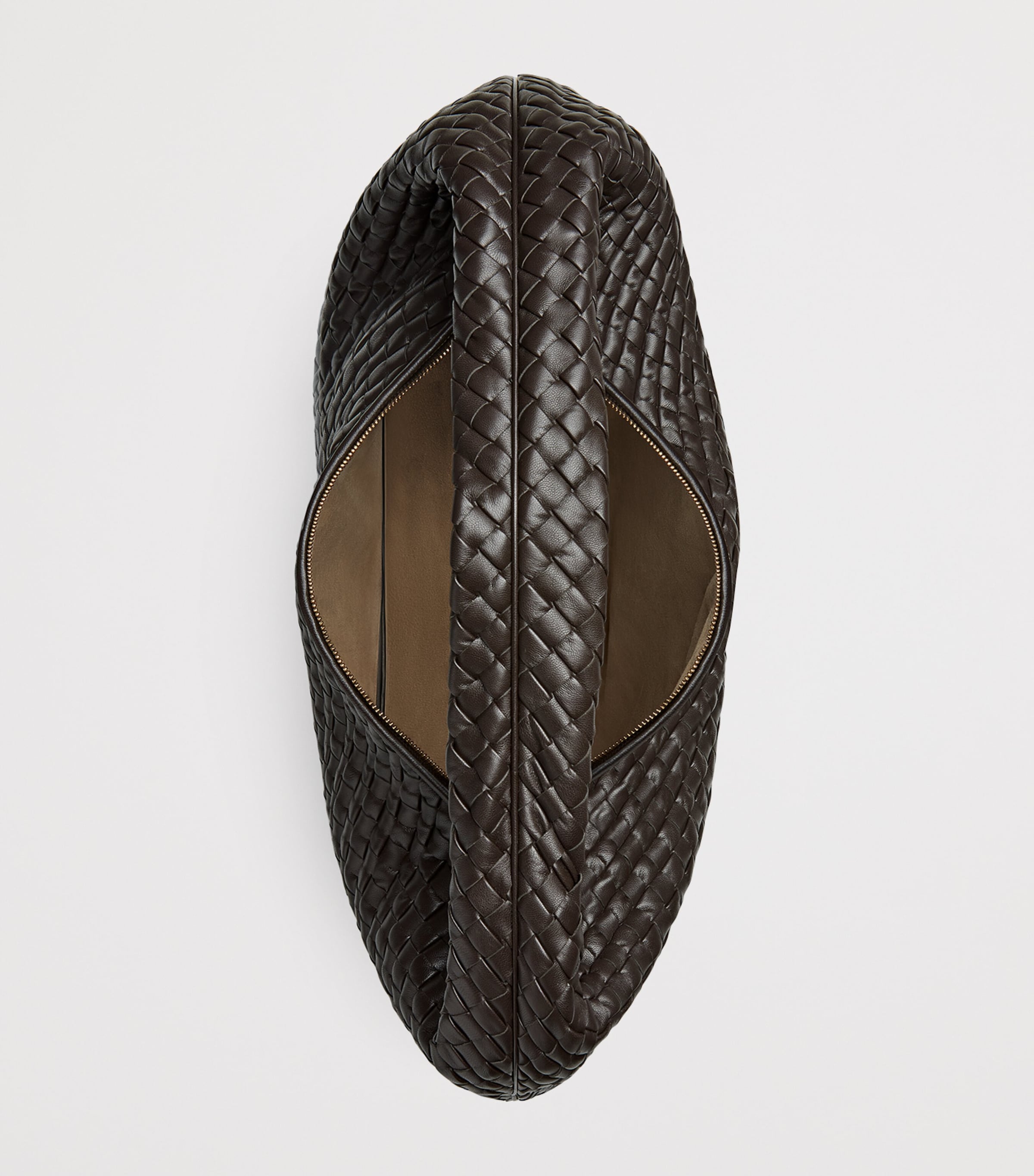 Intrecciato Leather Maxi Veneta Shoulder Bag 2190 Image 3