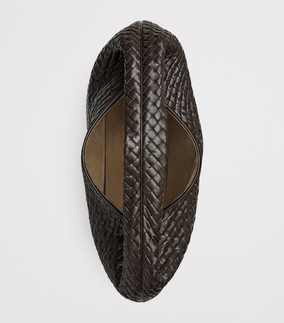 Intrecciato Leather Maxi Veneta Shoulder Bag 2190 Image 3