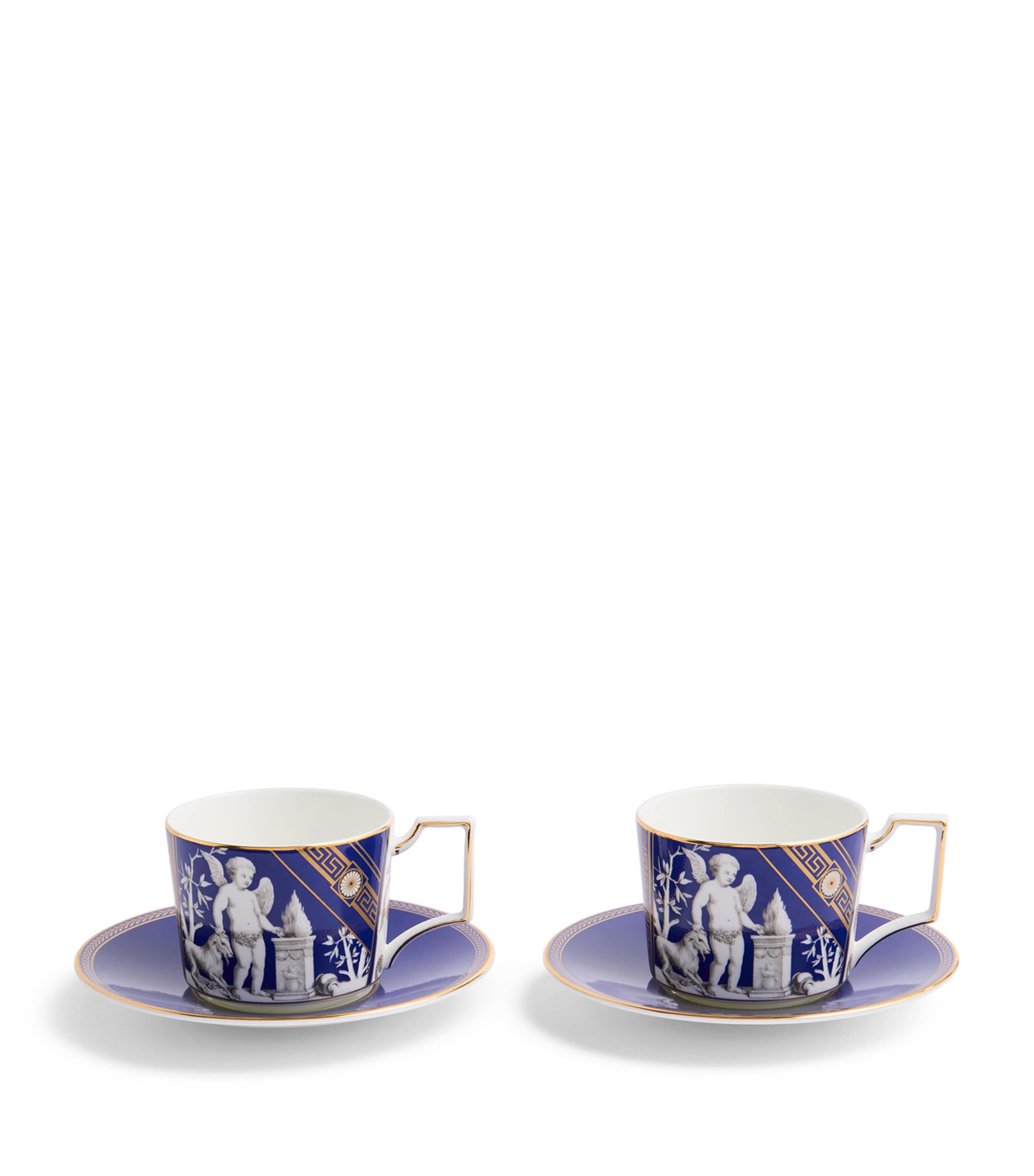 3-Piece Renaissance Tea Set BLUE Image 5