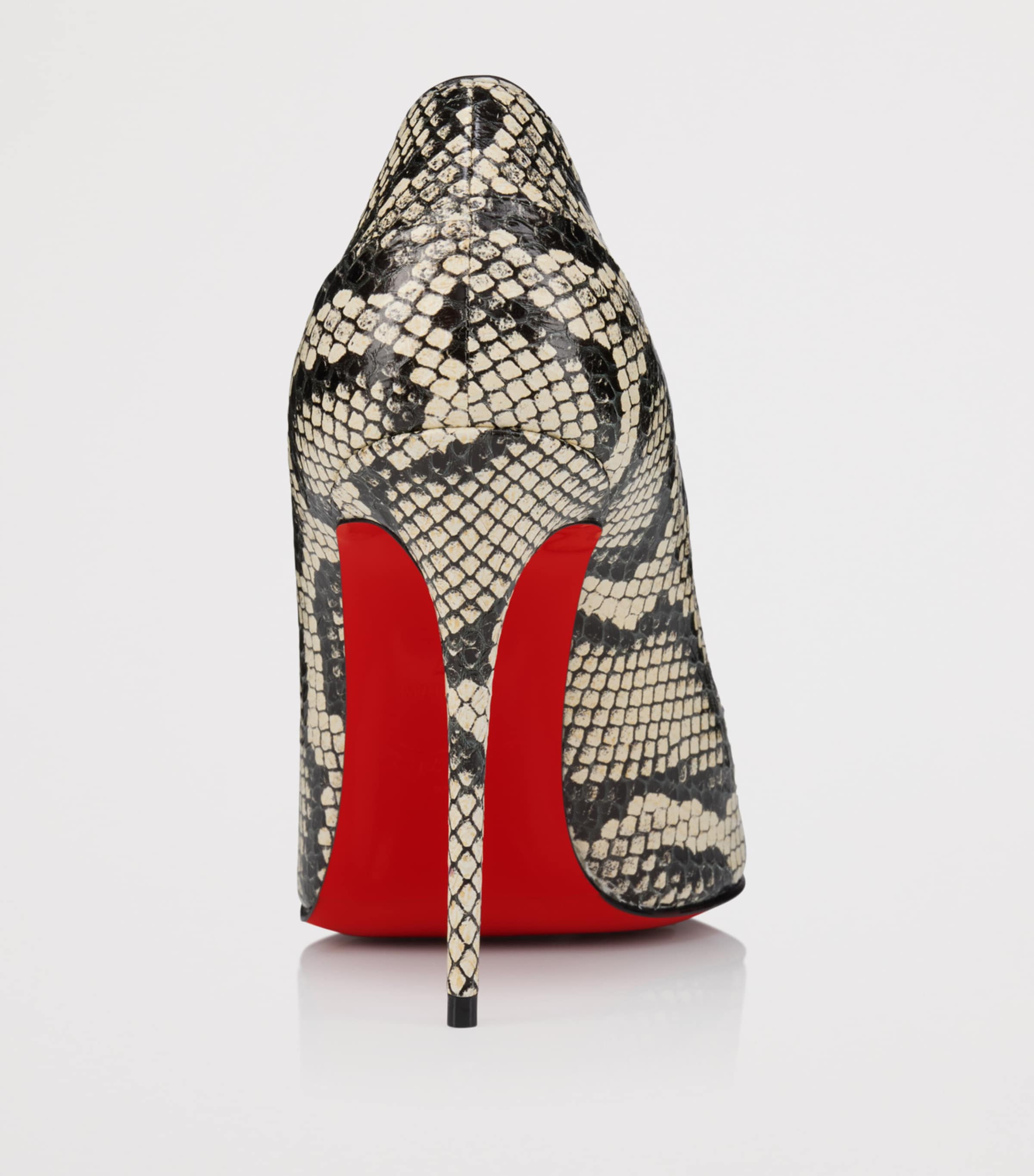 Christian Louboutin La Pigalle 100 Watersnake Pumps Image 3