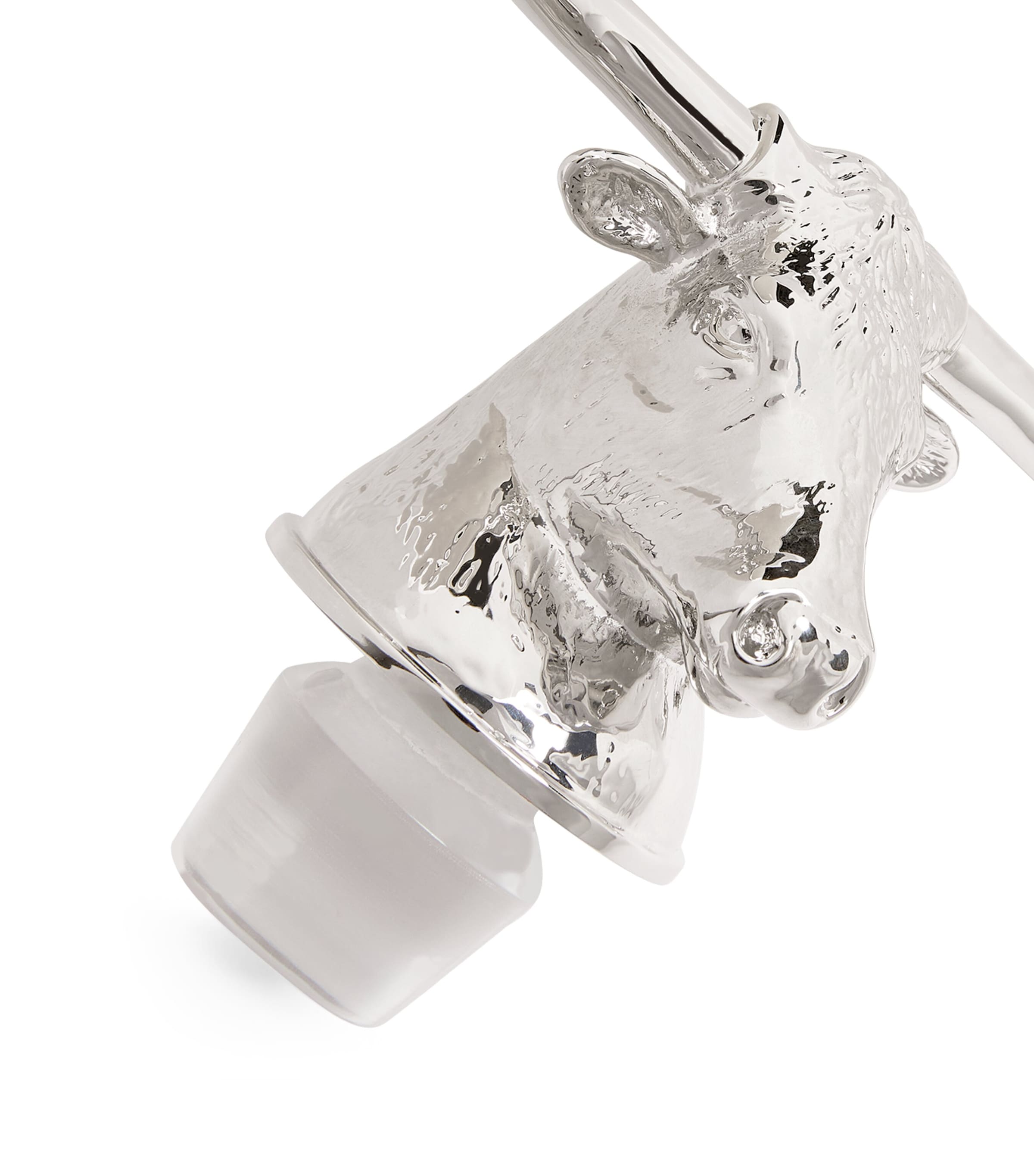 Crystal Longhorn Bull Decanter (650ml) GLASS Image 4