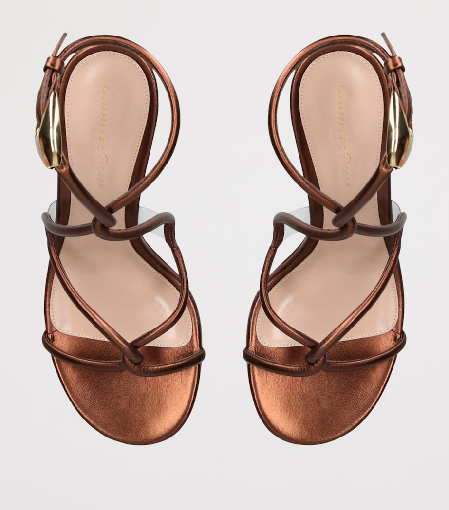 Black Mamba Heeled Sandals 85 BROWN Image 4