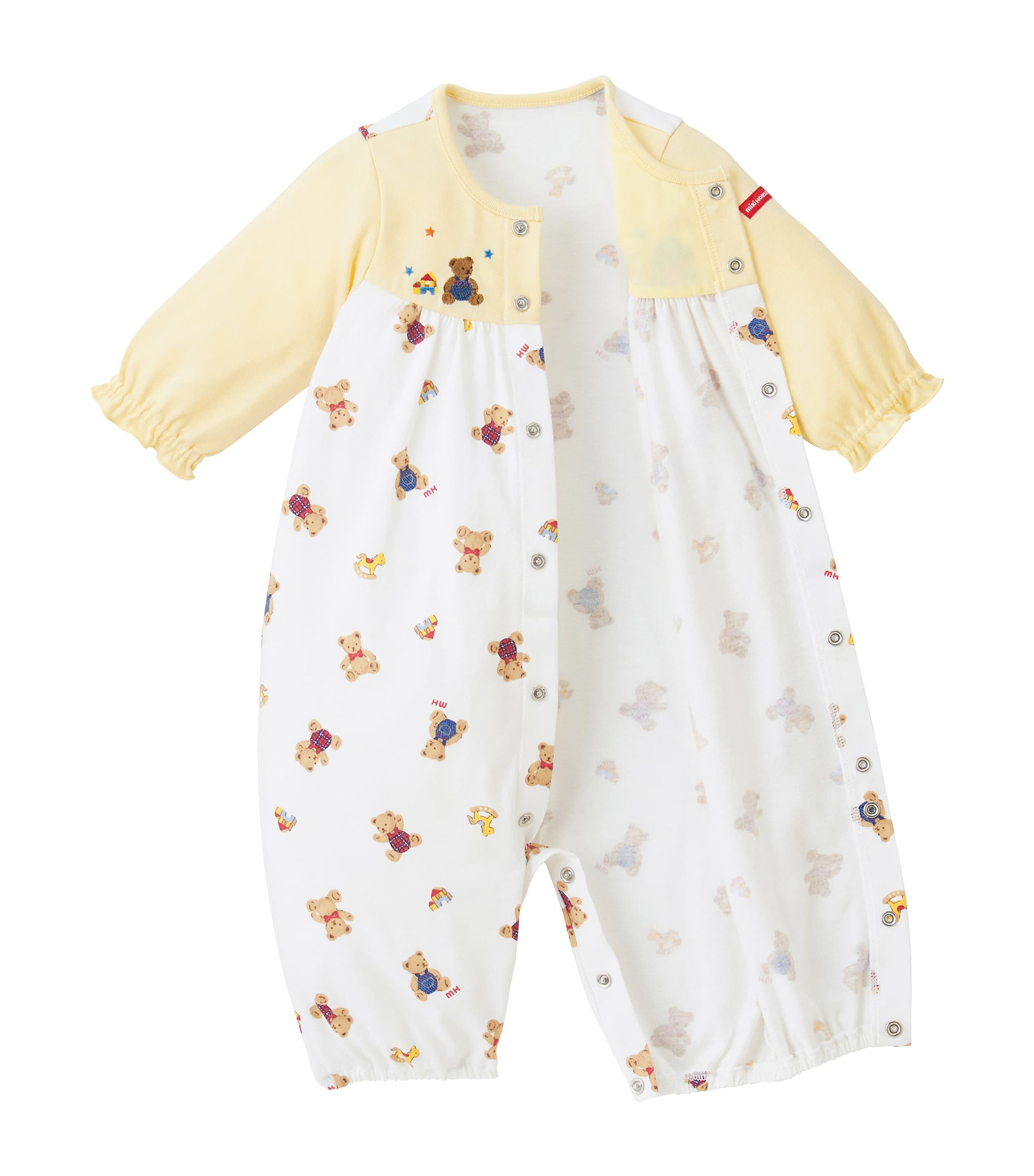 Cotton Bear Print Playsuit (One Size) 1 Image 2