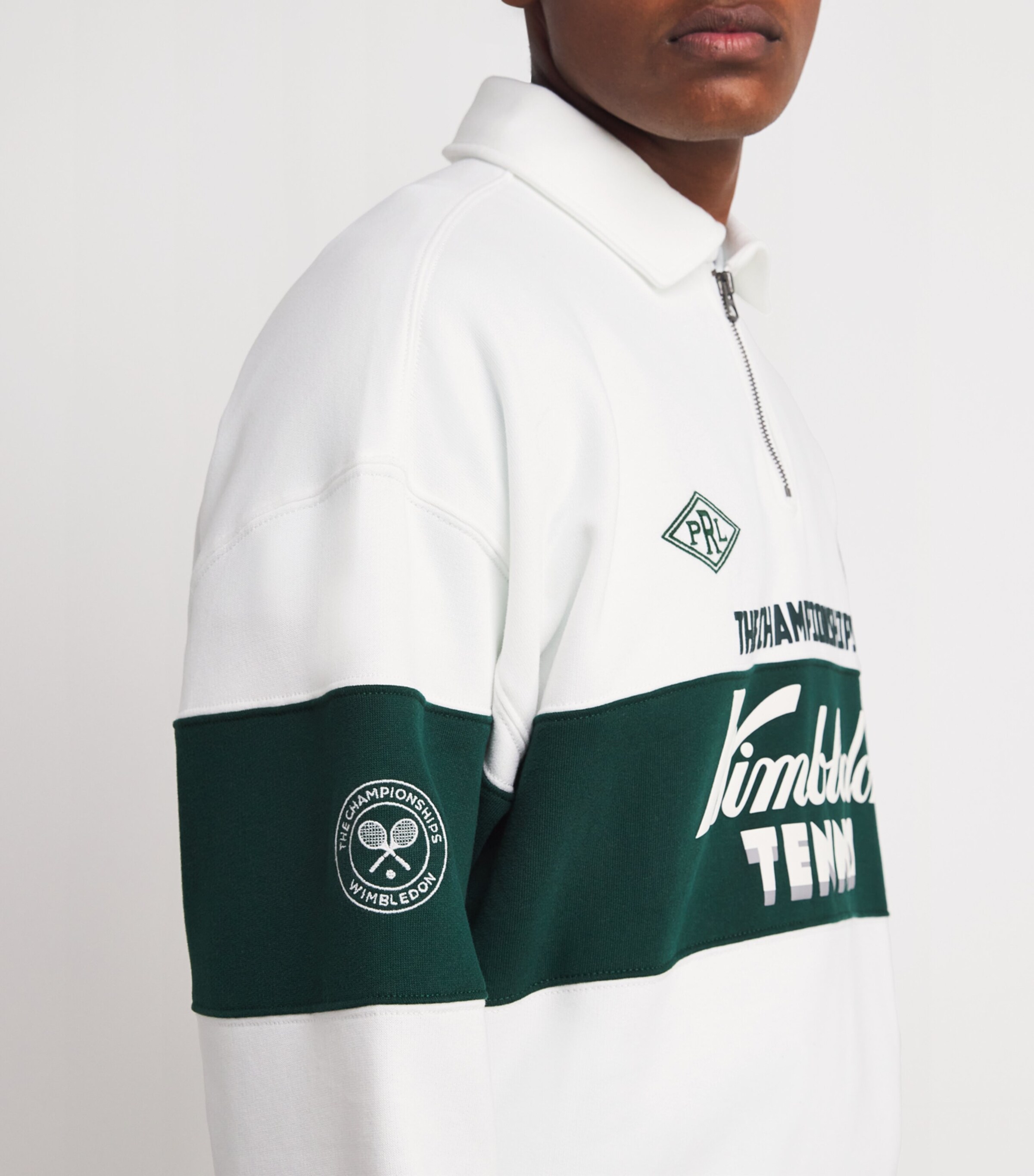 Polo Ralph Lauren x Wimbledon Cotton Quarter-Zip Sweatshirt