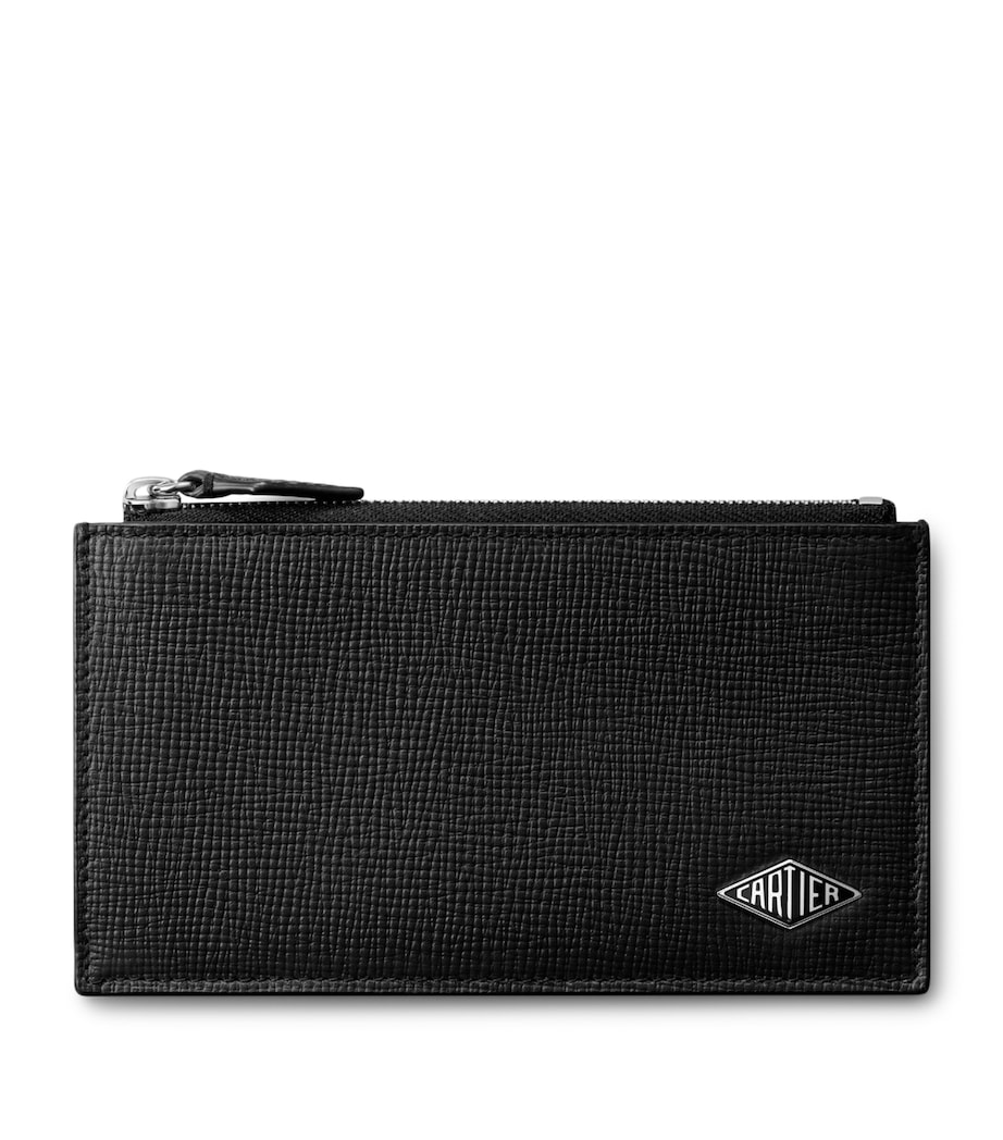 Cartier Leather Losange Card Holder Black Image 1