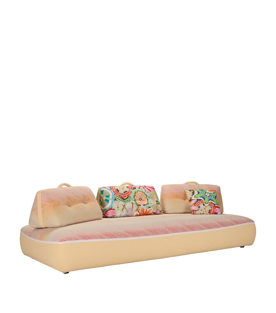 Roche Bobois x Missoni Formentera 4-Seater Outdoor Sofa Tissu Island Image 1