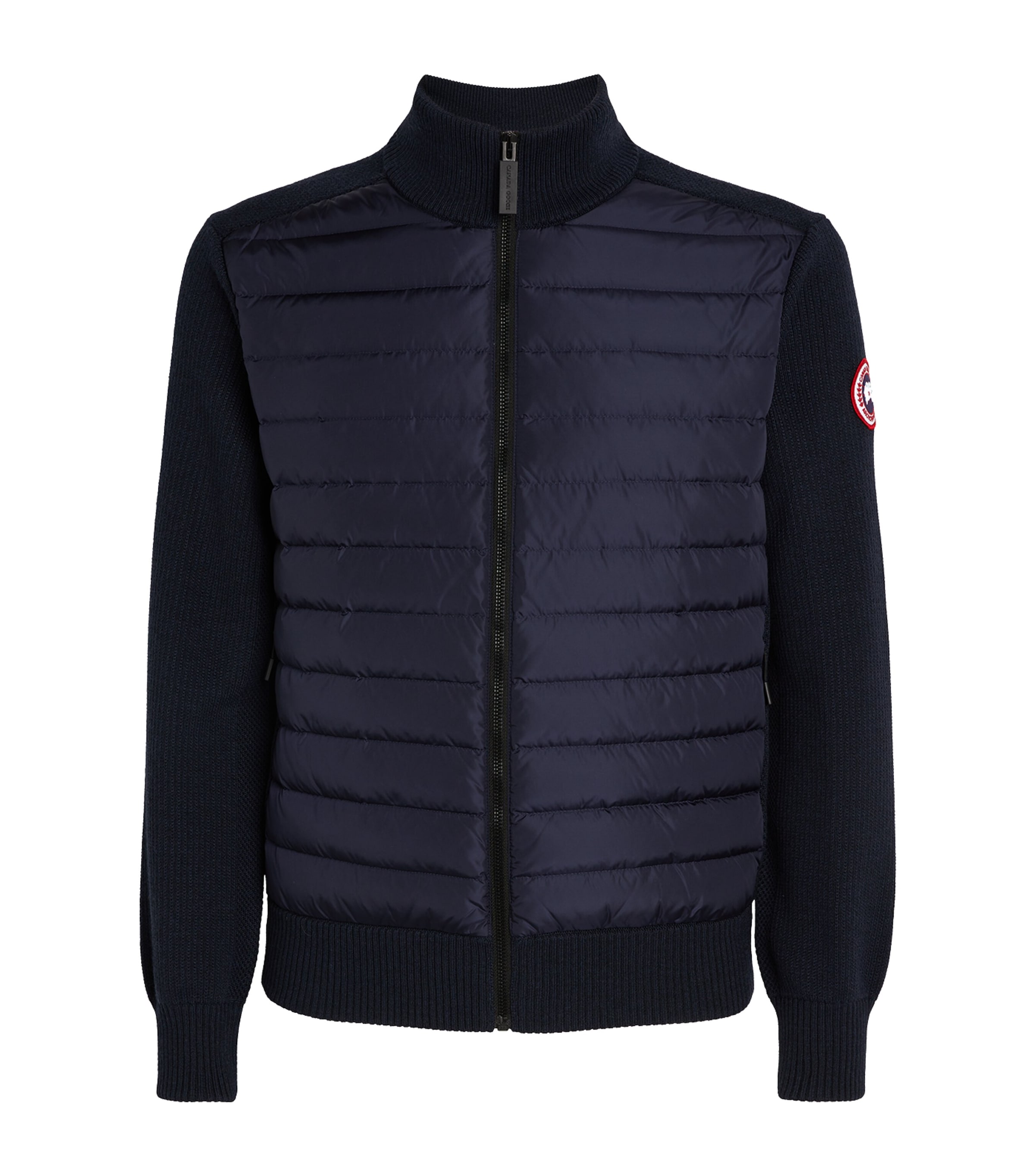 Canada Goose Navy Hybridge Jacket Harrods UK