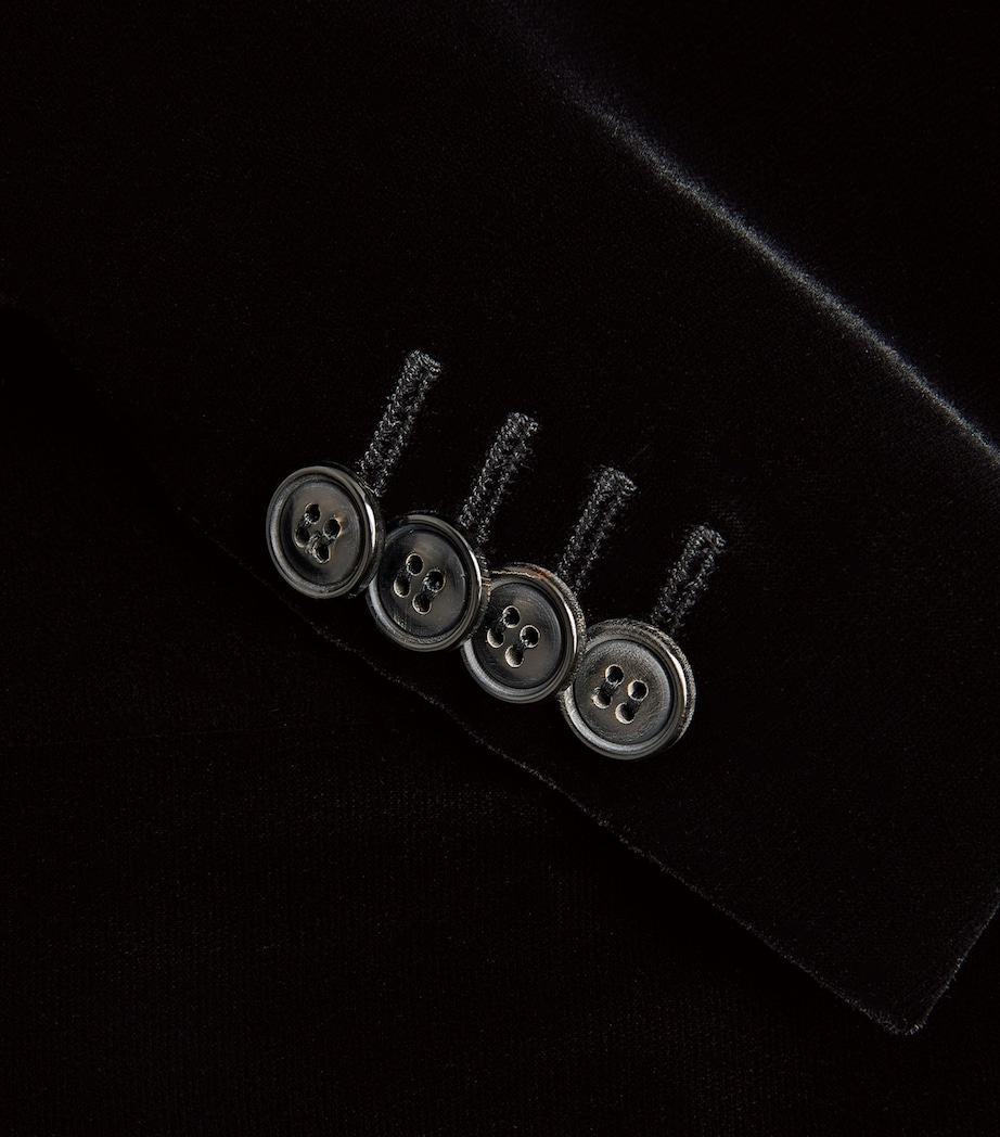 Stretch-Velvet Icon George Blazer UC99 Image 5