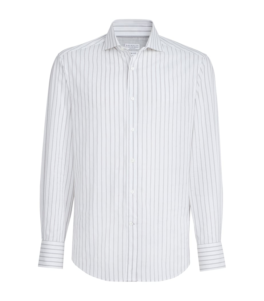 Cotton Stripe Shirt C026 Image 1