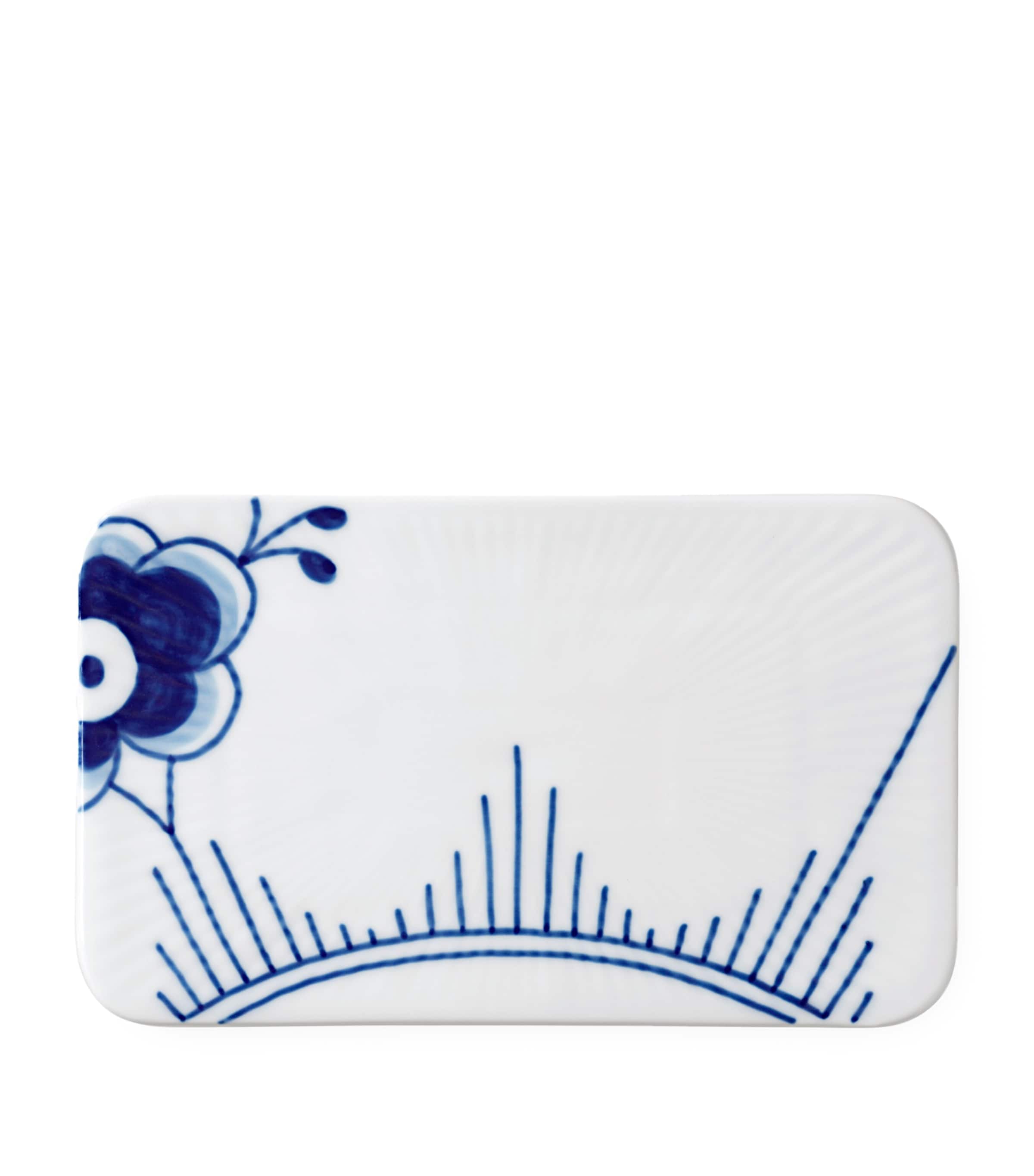 Royal Copenhagen Blue Fluted Mega Serving Plate In Blue