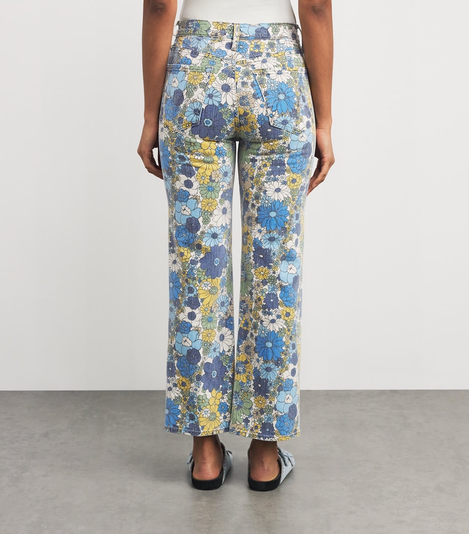 Floral The Rambler Straight Jeans DIRTBIKE FLOWERS Image 4