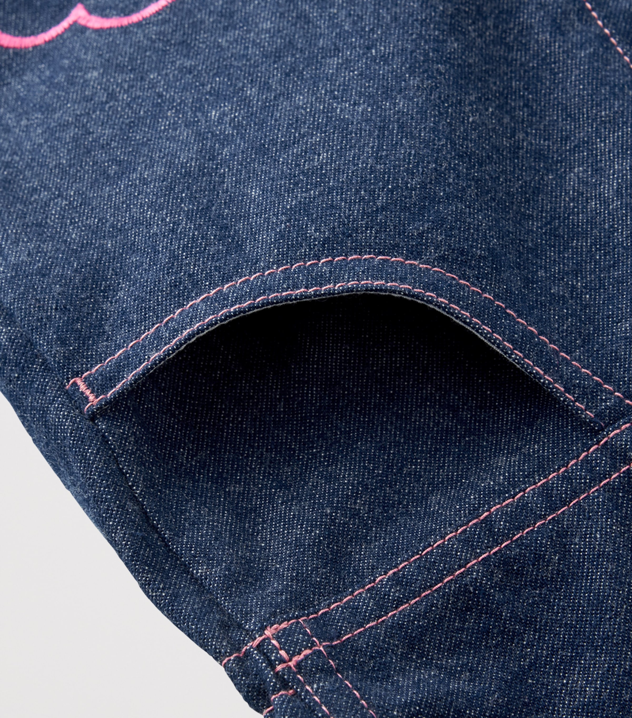 Denim Chieco Saku Dungarees (2-5 Years) 3 Image 4