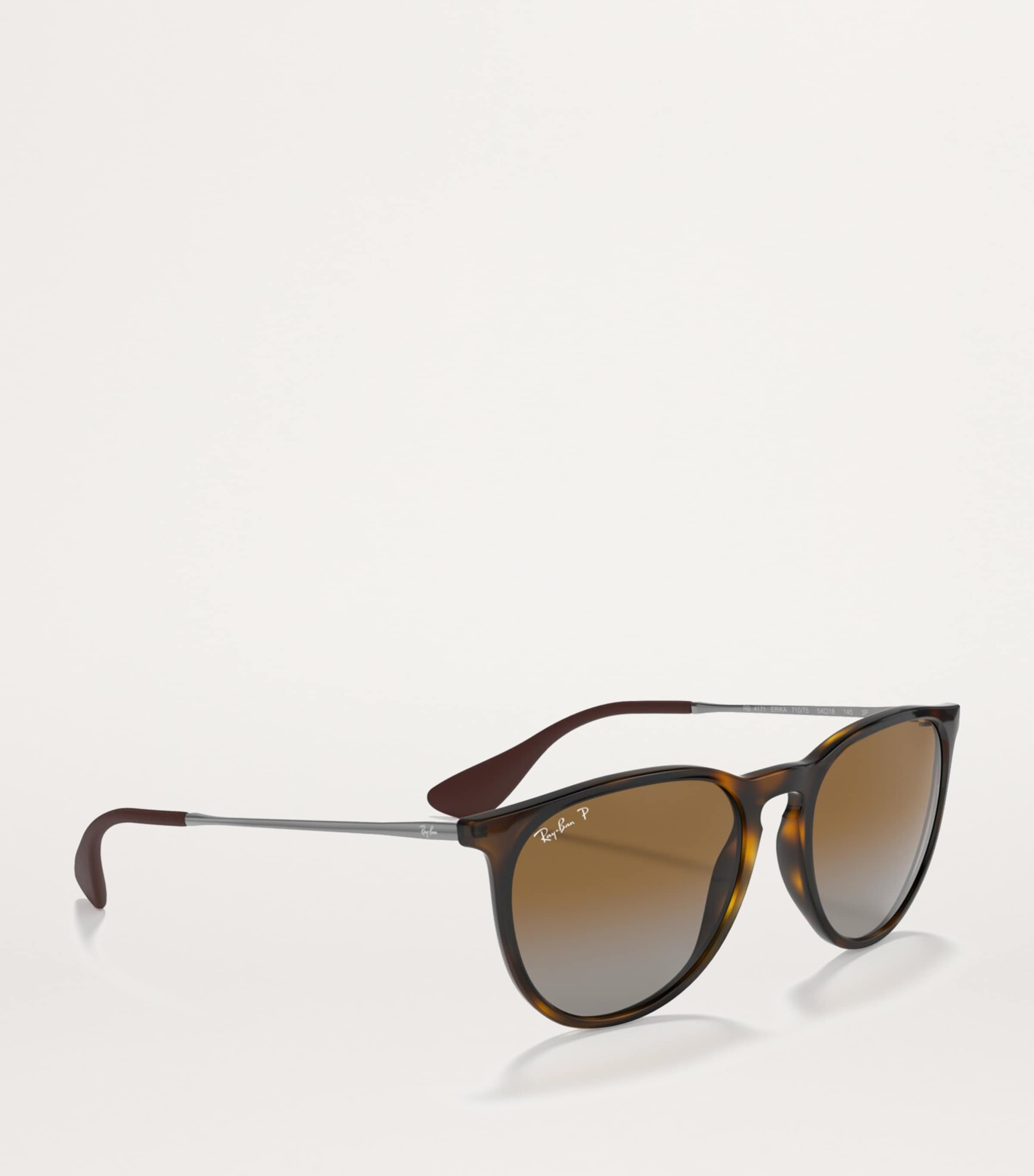 Round Erika Classic Sunglasses BROWN Image 6