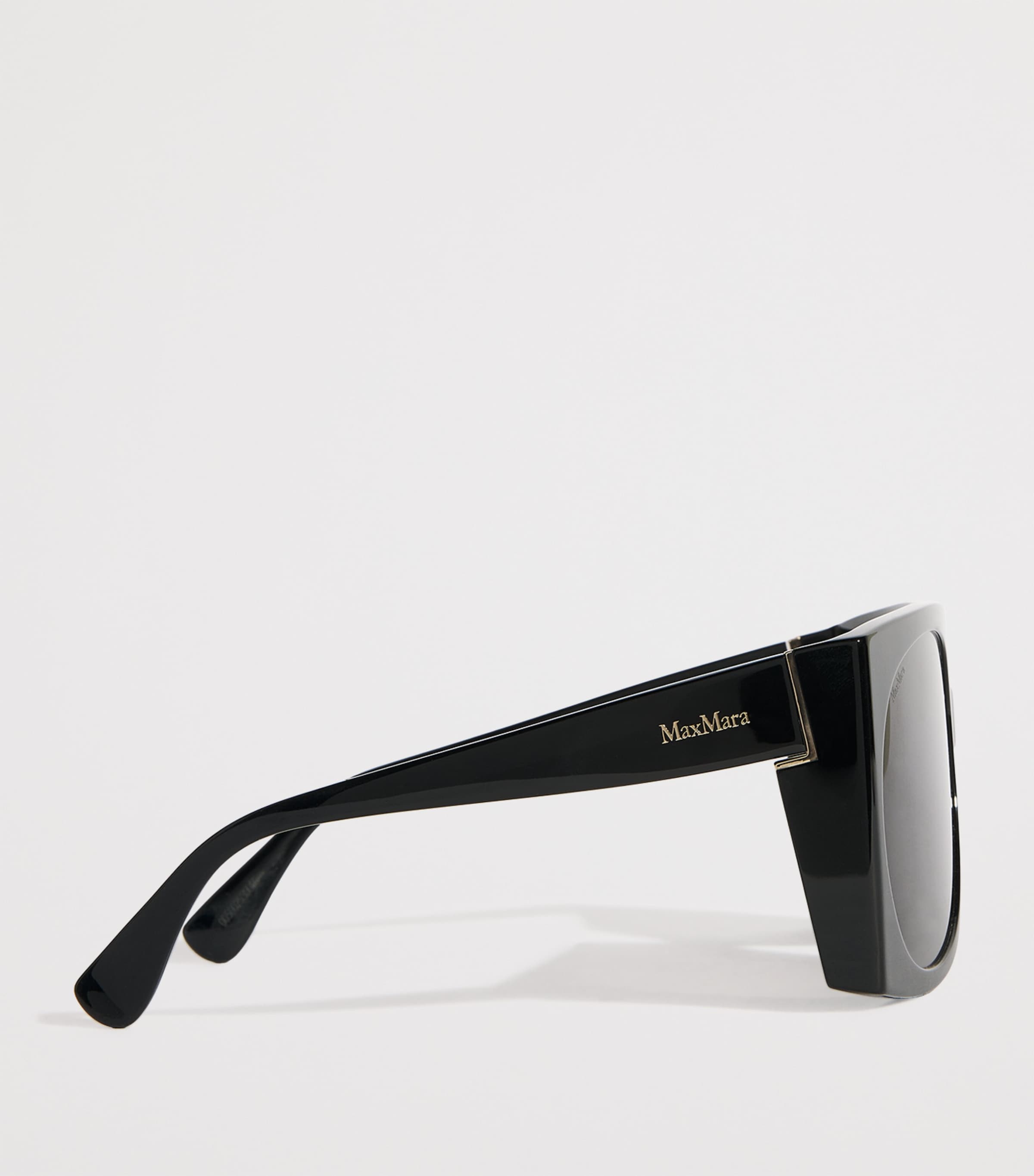 Oversized Anne Sunglasses BLACK Image 5