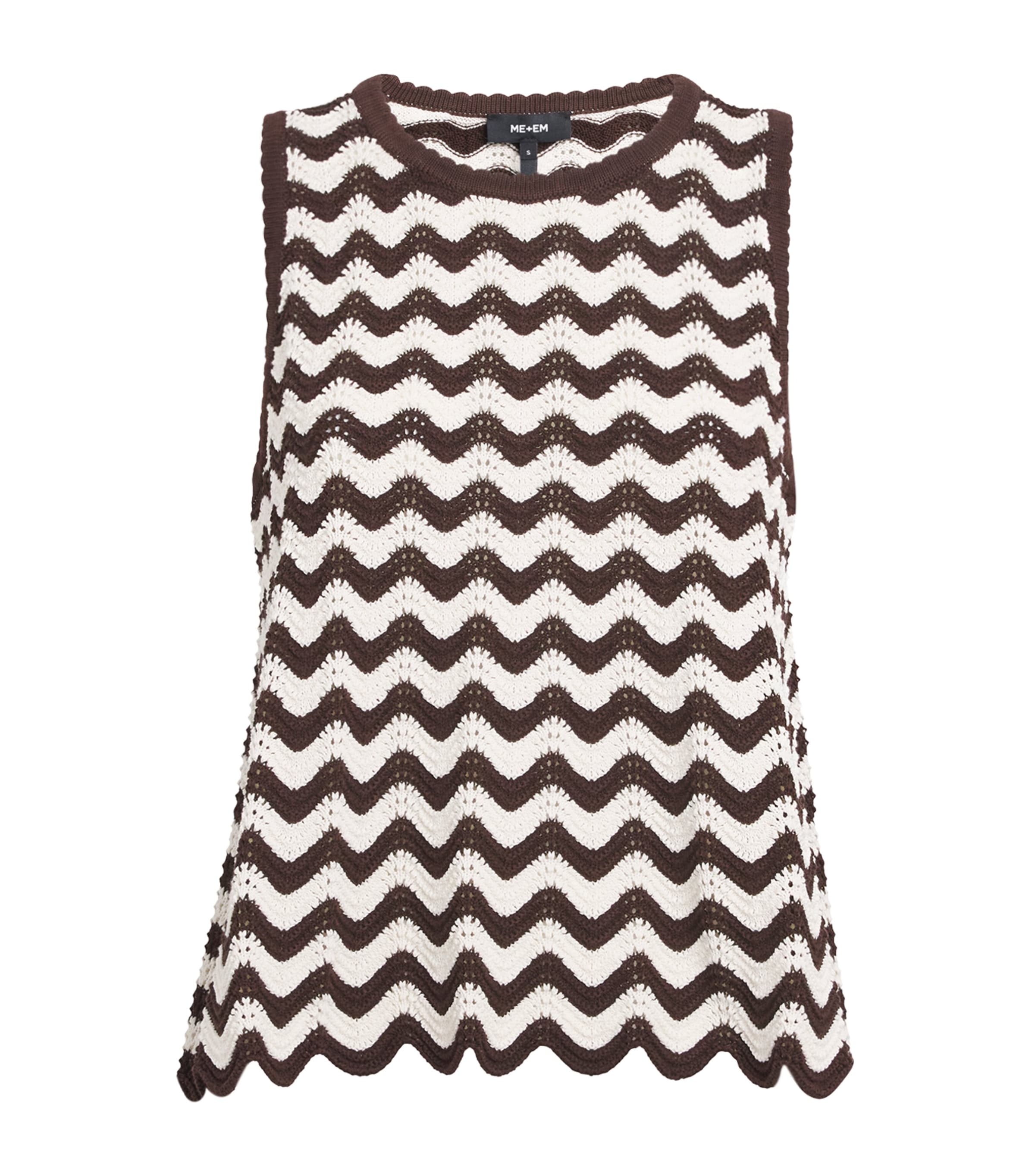Me+em Cotton Scallop Top