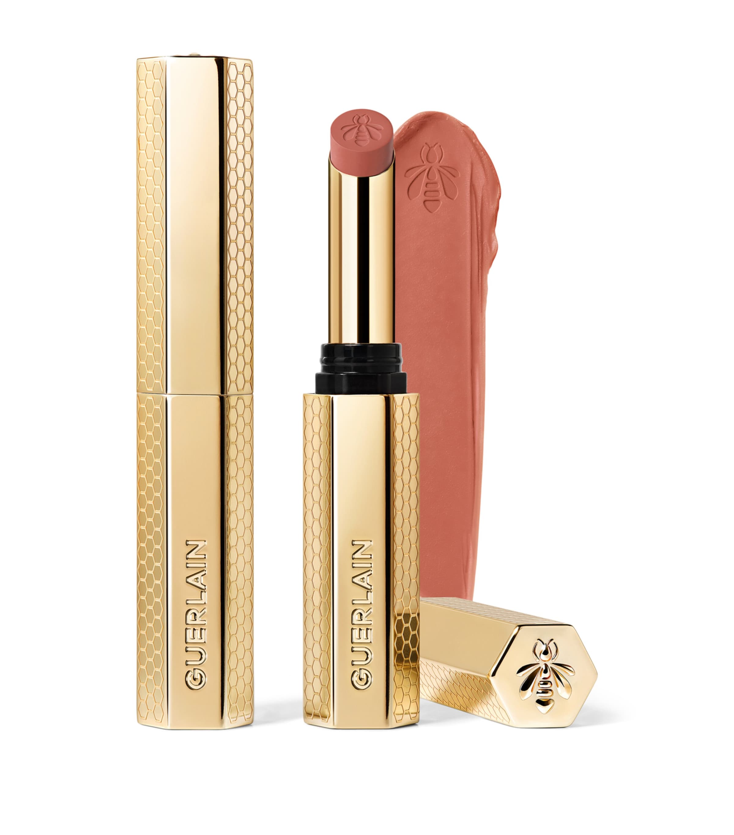 Guerlain KissKiss Honey-Infused Intense Lipstick Blooming Lily Image 1