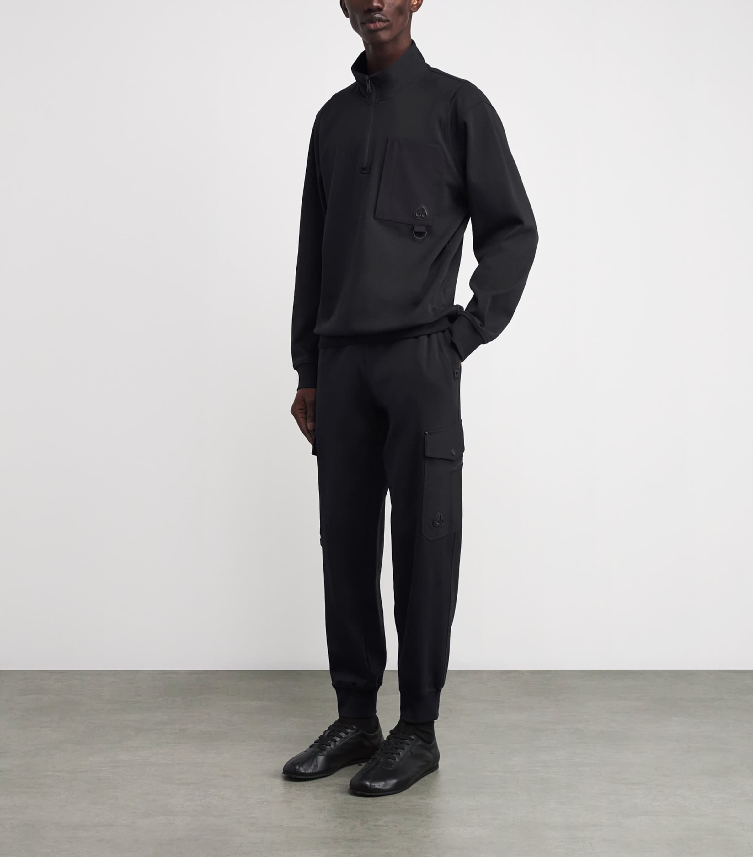 Quarter-Zip Dalon Sweatshirt BLACK - 292 Image 2