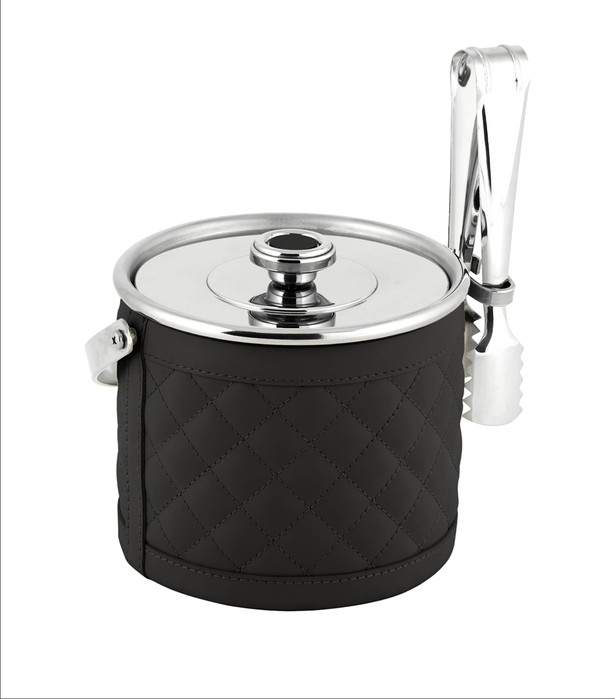 Riviere Leather Menfi Ice Bucket | Dining | Barware | Ice Buckets & Wine Coolers | Designers | Riviere