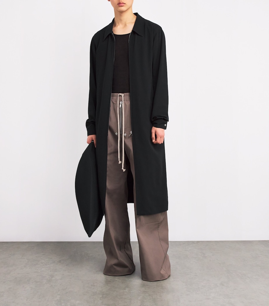 Rick Owens Mens Longline Brad Coat Image 2