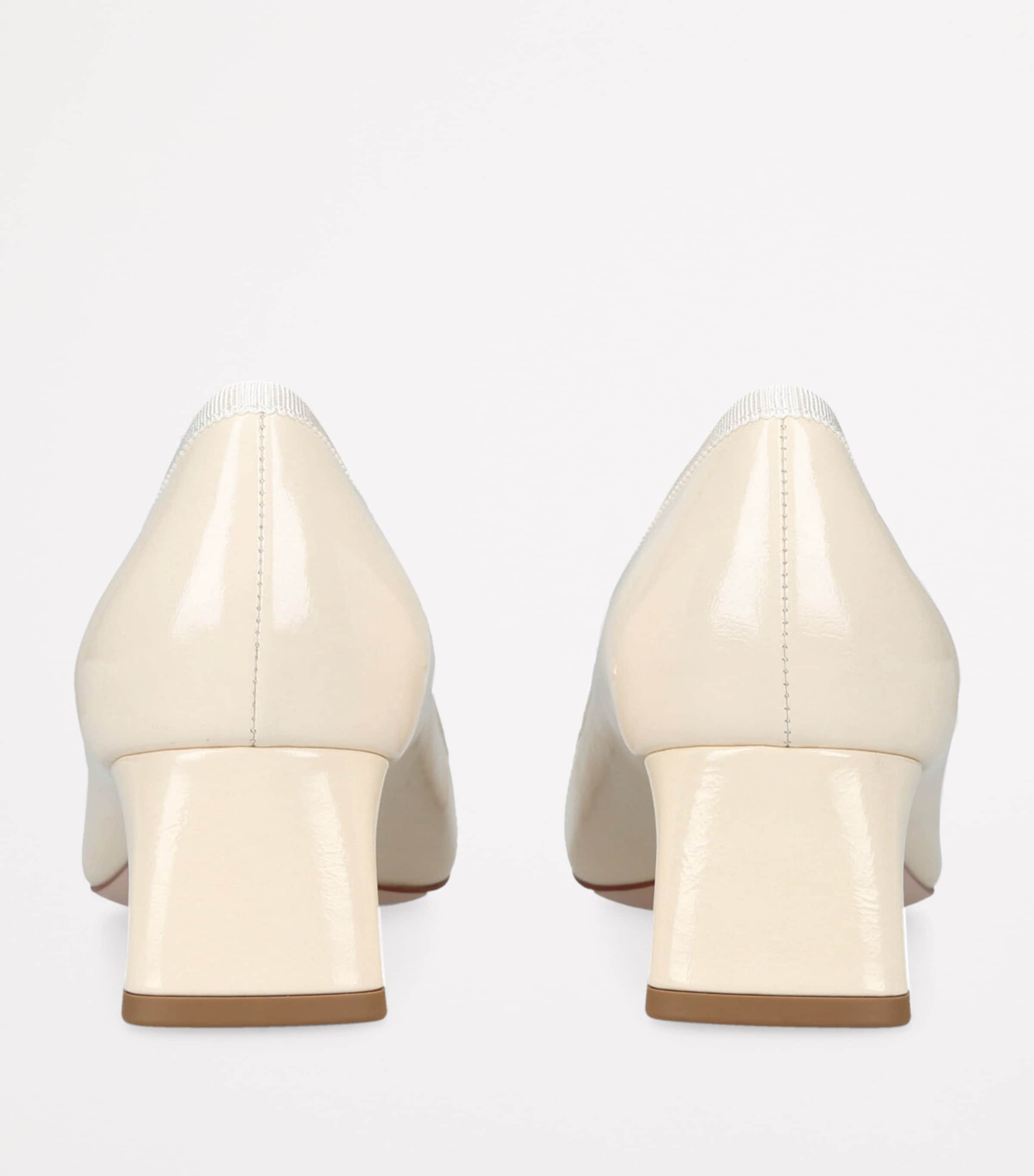 Roger Vivier Leather Très Vivier Strass Heeled Mules 45 Cream Image 2