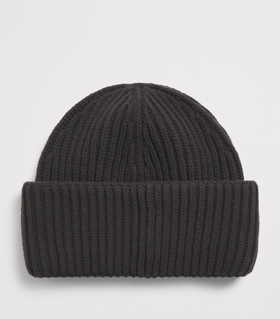 Canada Goose Merino Wool-Cashmere Double Fold Toque Beanie Arabica Image 2