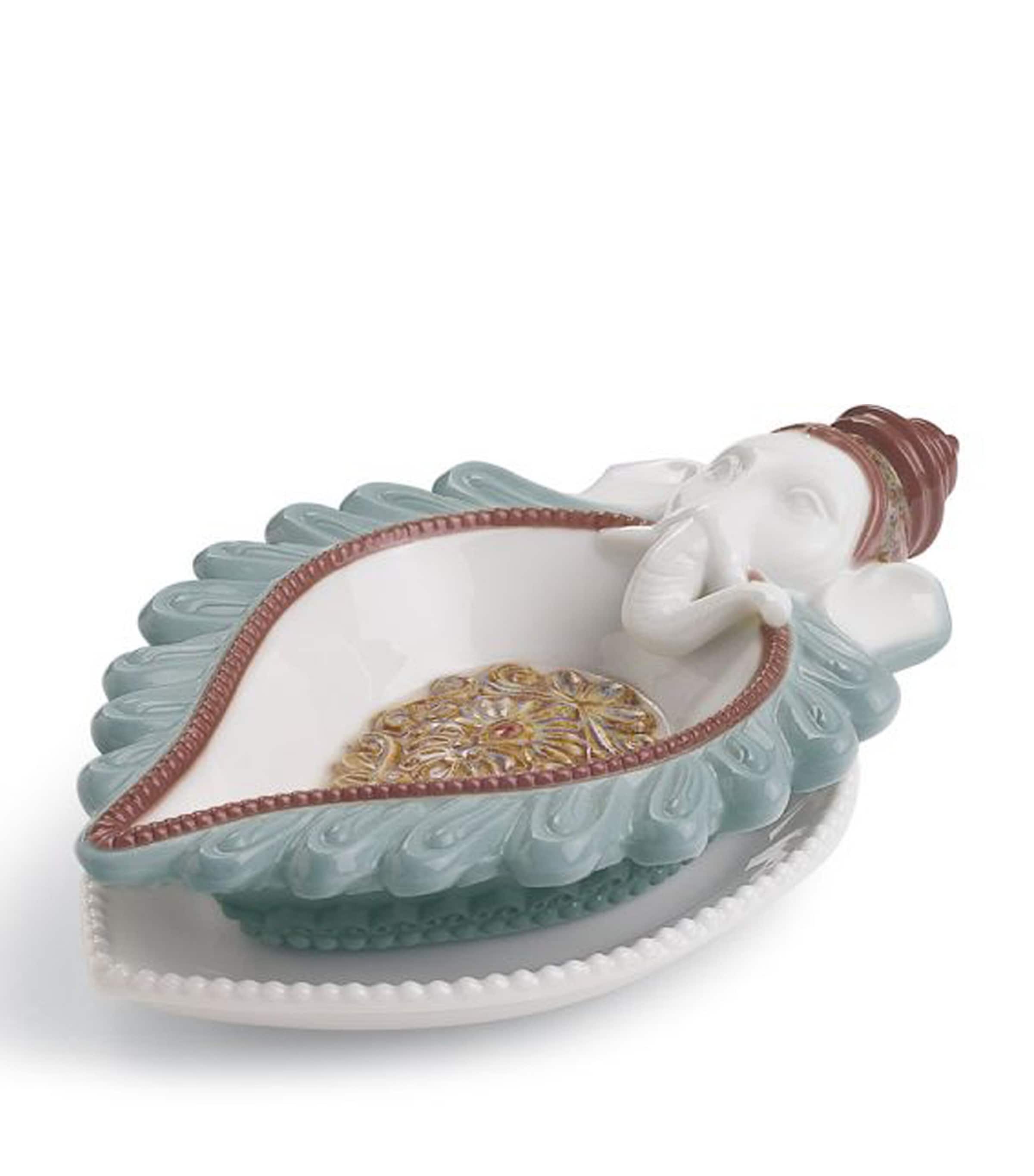Lladró Ganesha Diya Figurine Image 1