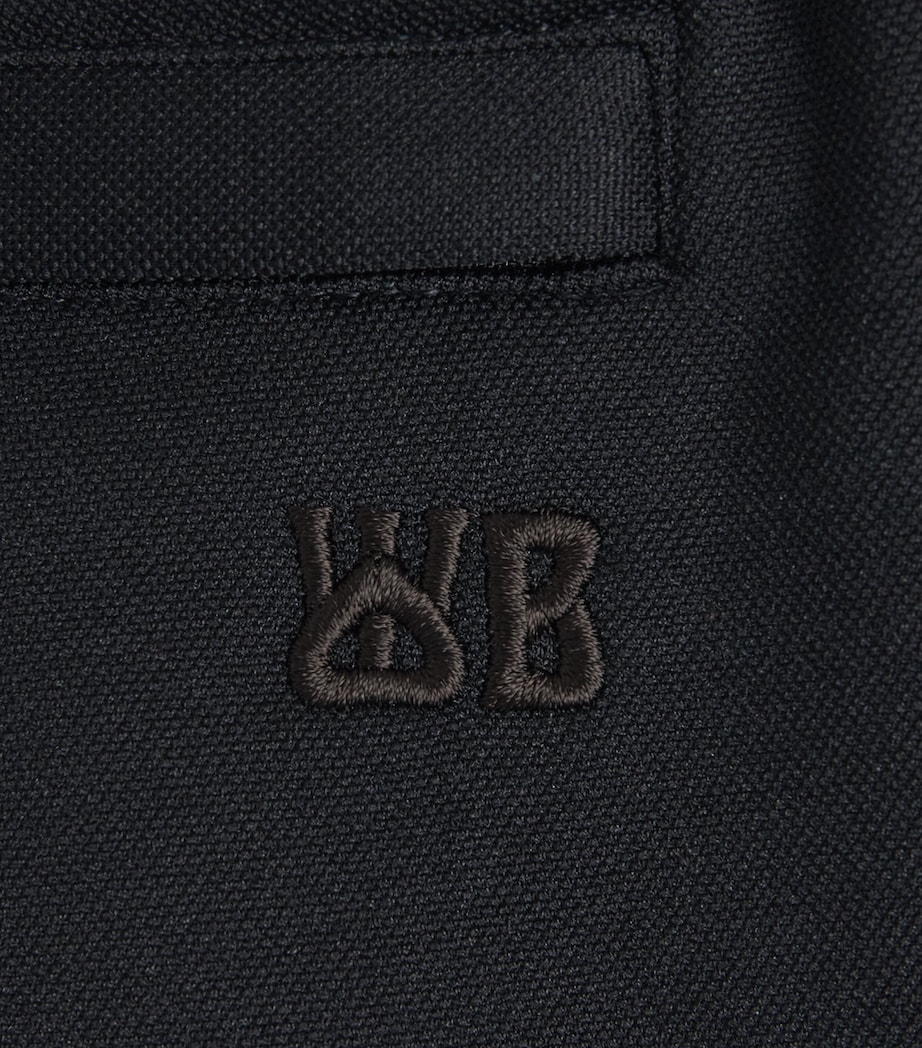 Wales Bonner Mens Form Track Shorts Black Image 6