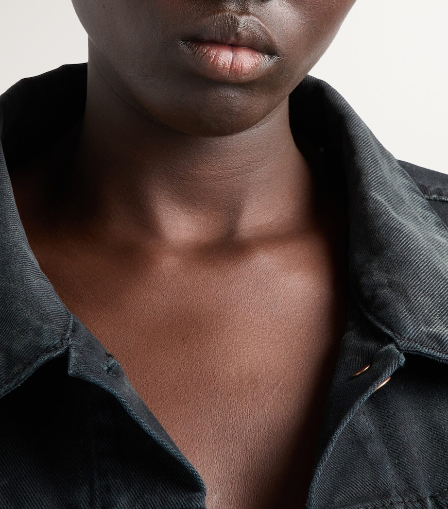 Denim Trucker Jacket F0557 Image 6