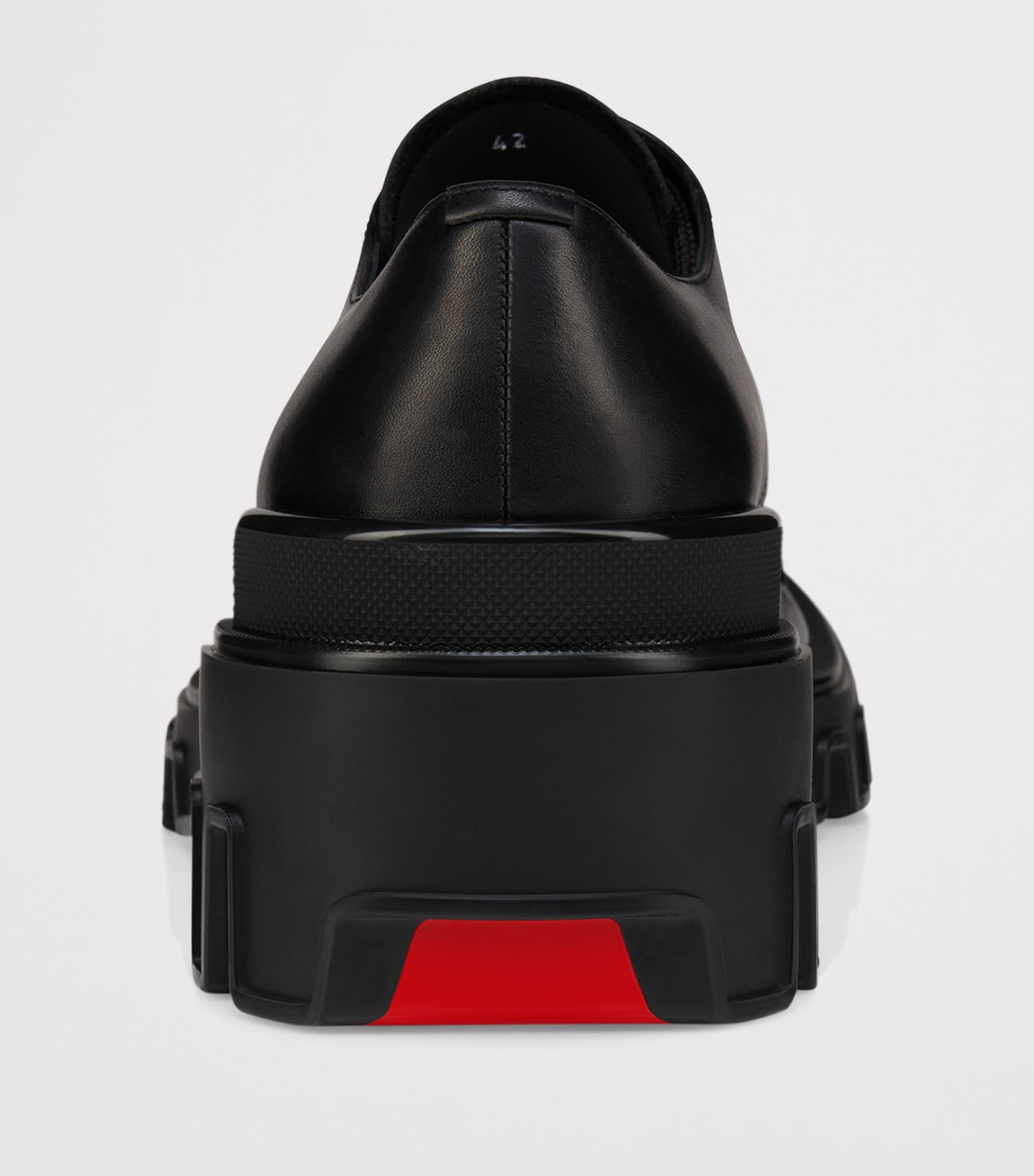 Trott Dune Leather Derby Shoes BK01 Image 3