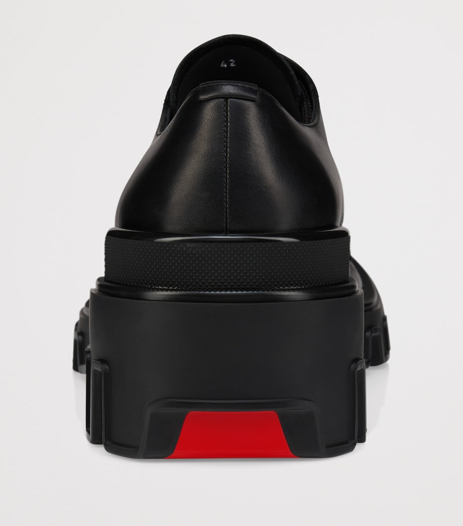 Trott Dune Leather Derby Shoes BK01 Image 3