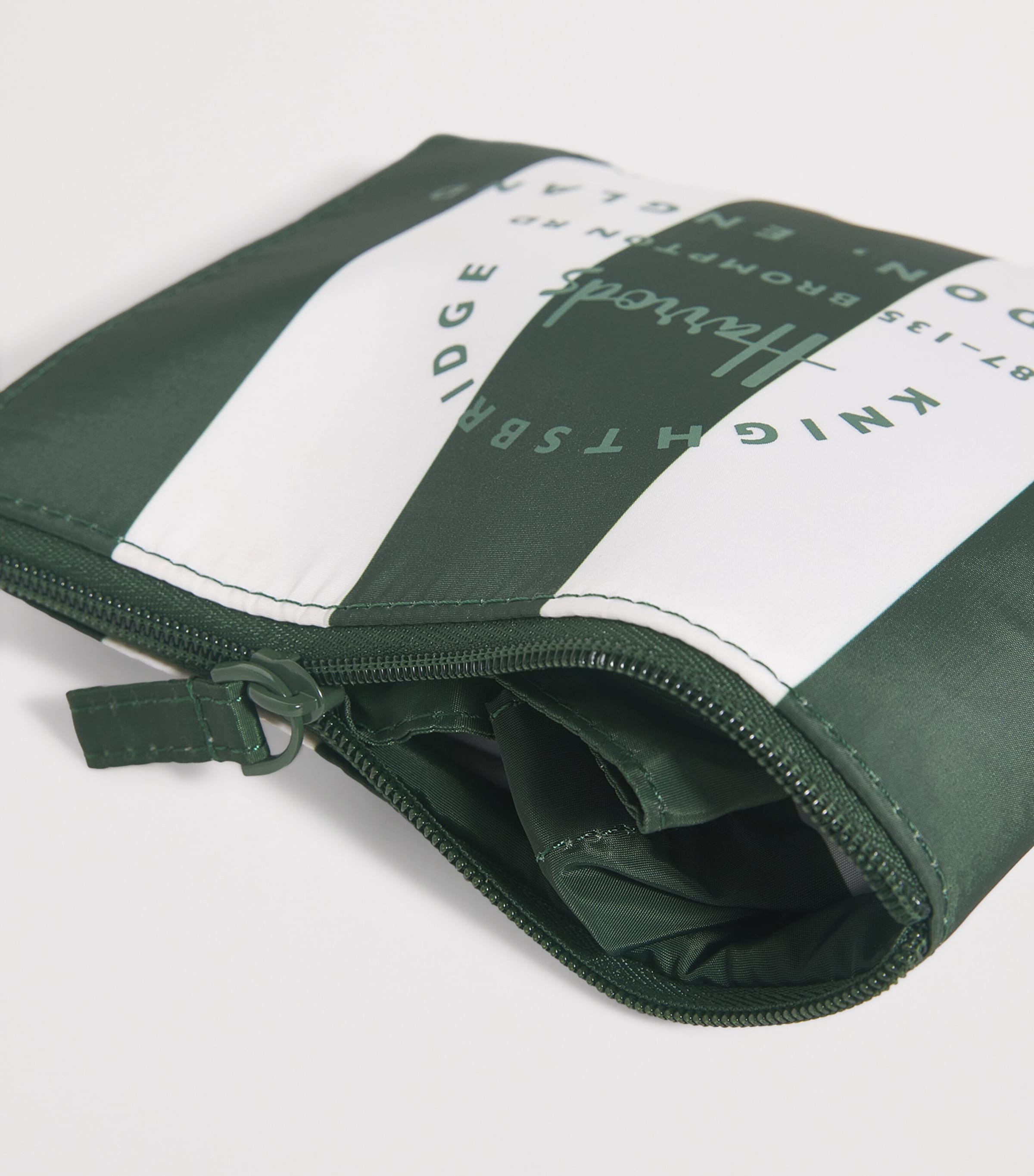 Logo Pocket Shopper Bag GREEN Image 4