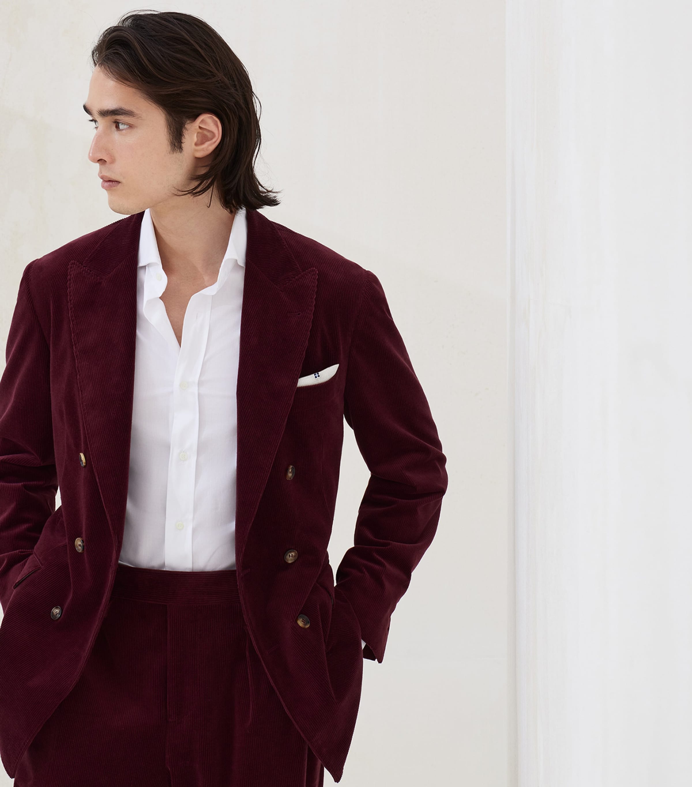 Cotton Twill Slim-Fit Shirt C159 Image 5