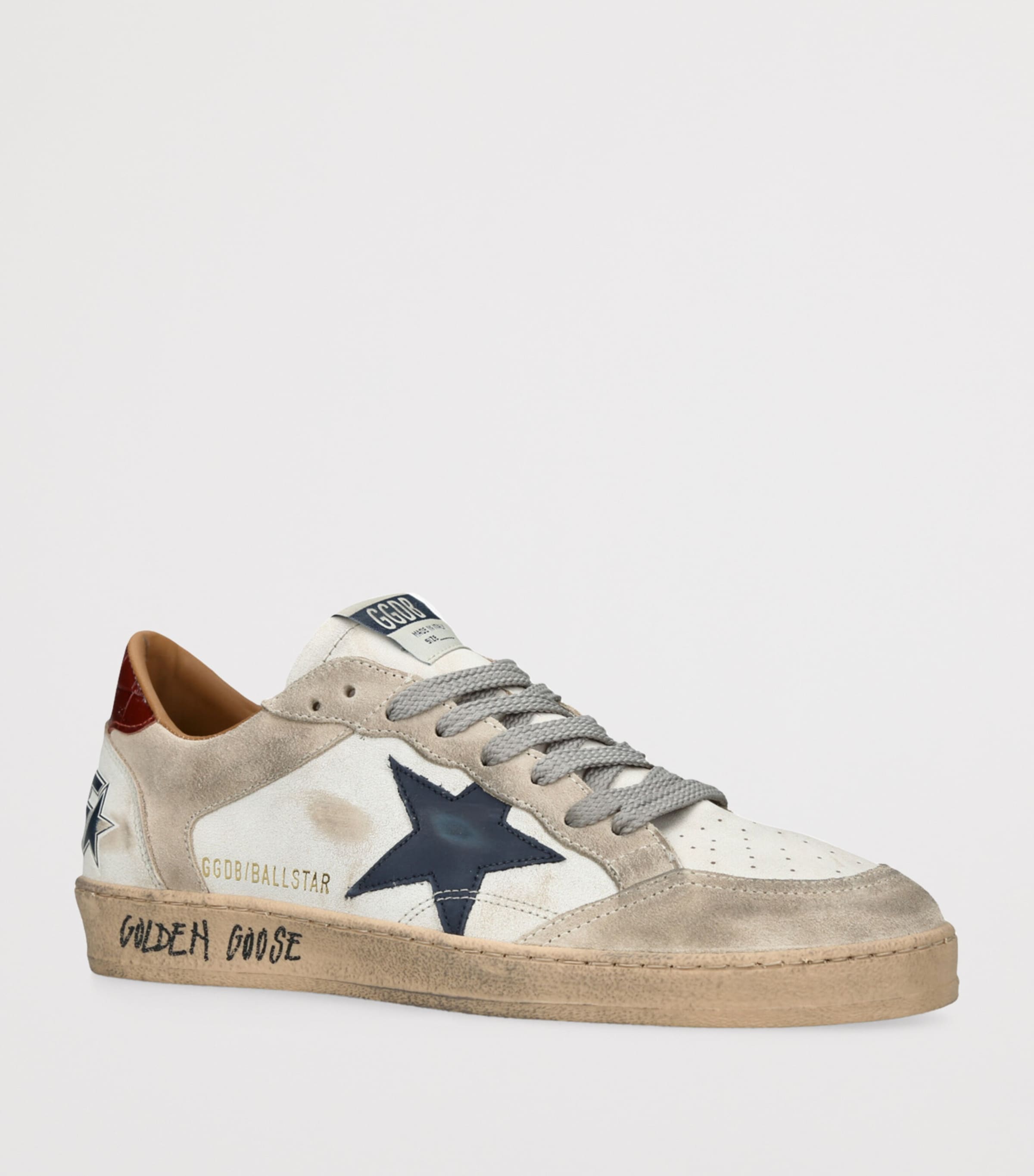 Suede Ball Star Sneakers BEIGE COMB Image 3