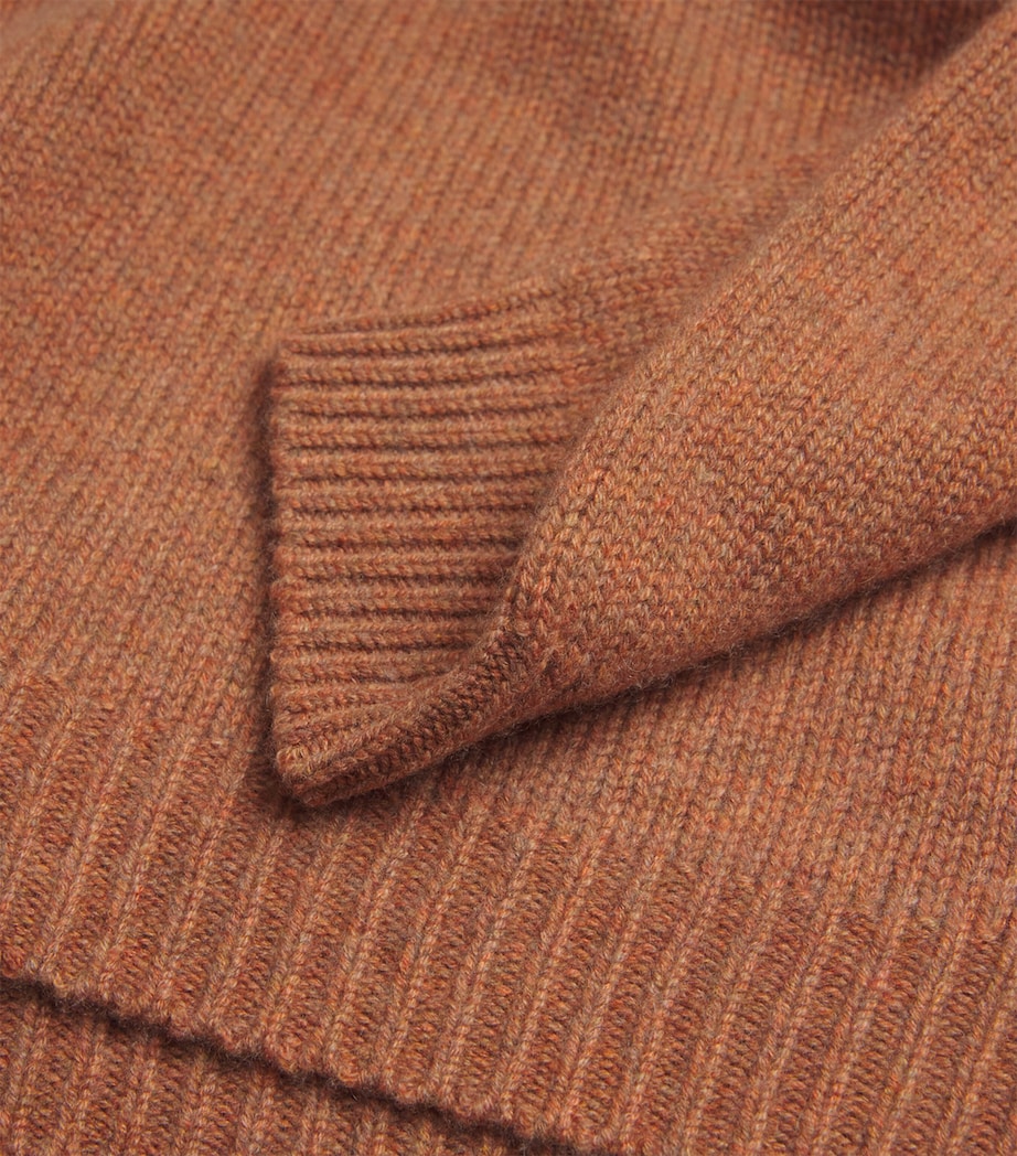 Organic Cashmere Bangkok Sweater TERRACOTA Image 5