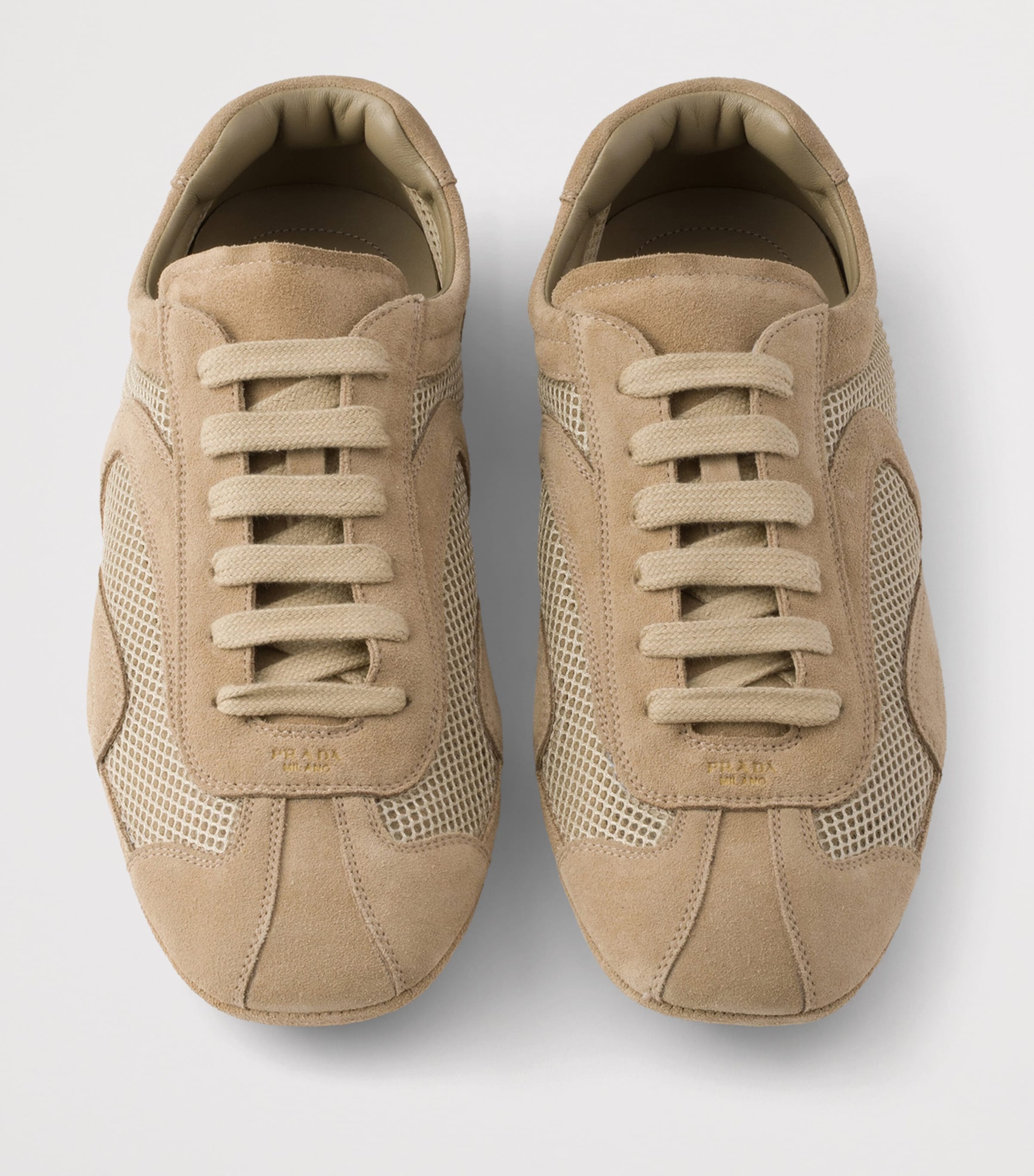 Prada Suede and Mesh Montecarlo Re-Edition 2005 Sneakers Image 3