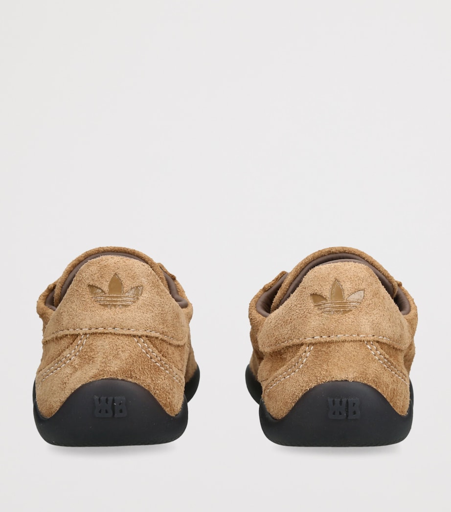 x Wales Bonner Suede Lo Pro Sneakers TAN COMB Image 2
