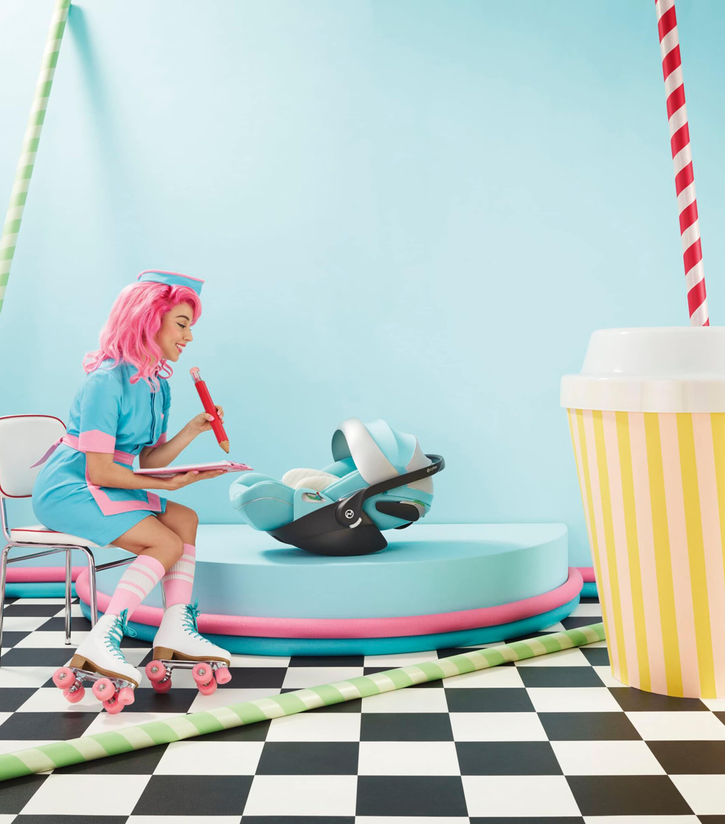 x Jeremy Scott Car Collection Cloud T i-Size Car Seat JS CAR Image 5