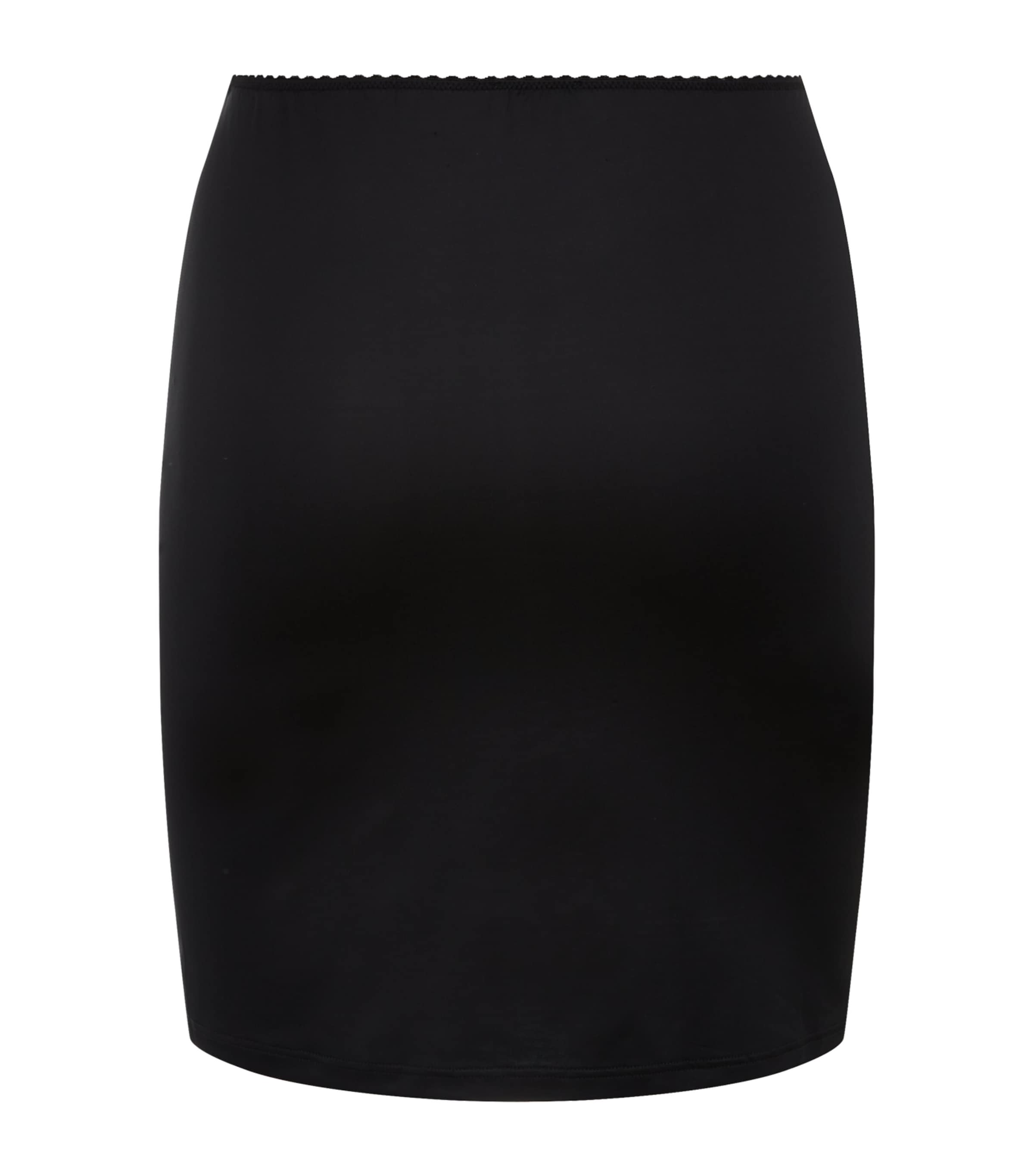 Satin Deluxe Underskirt BLACK Image 2