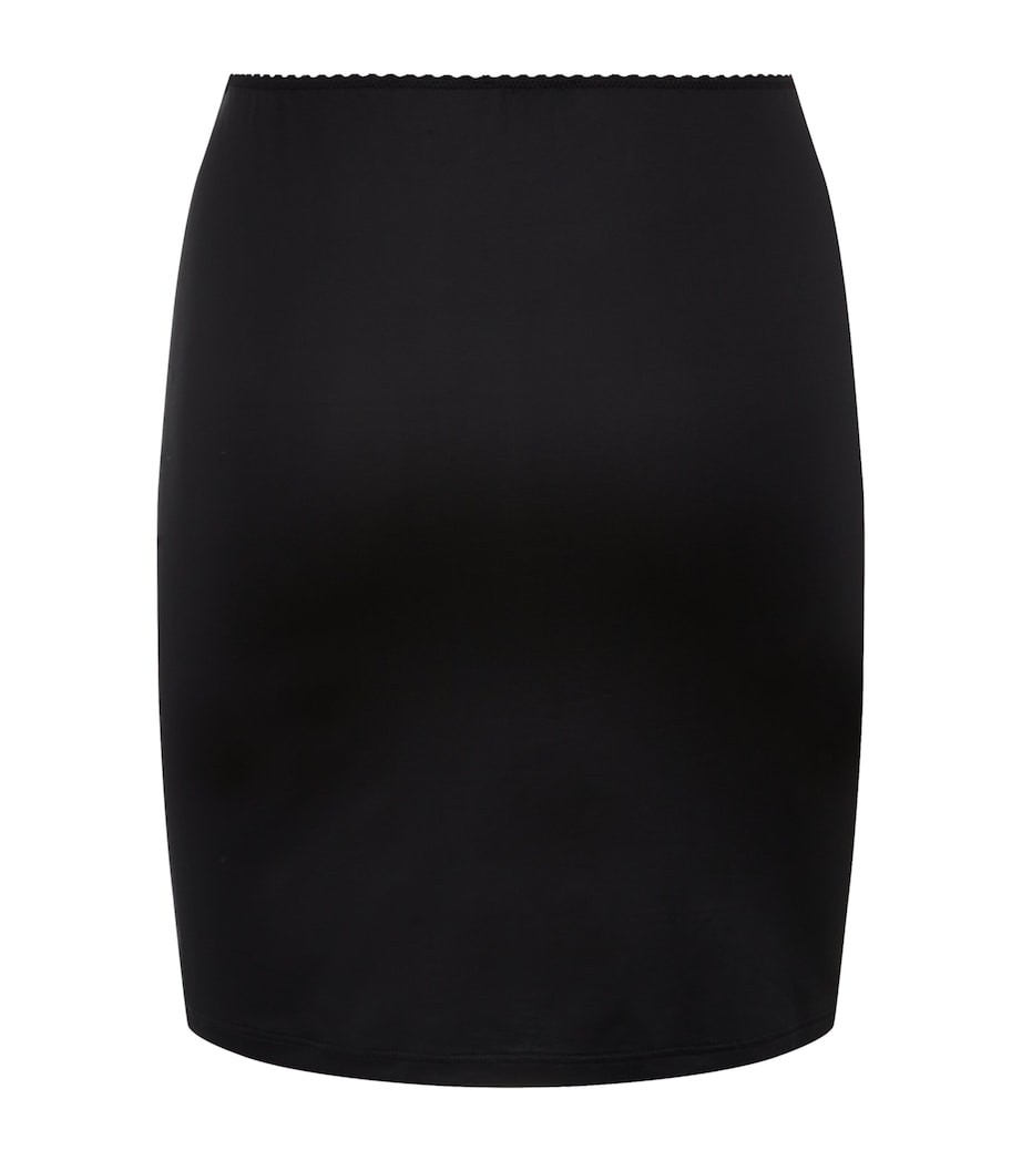 Satin Deluxe Underskirt BLACK Image 2