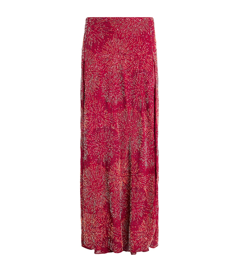 Embellished Maxi Skirt