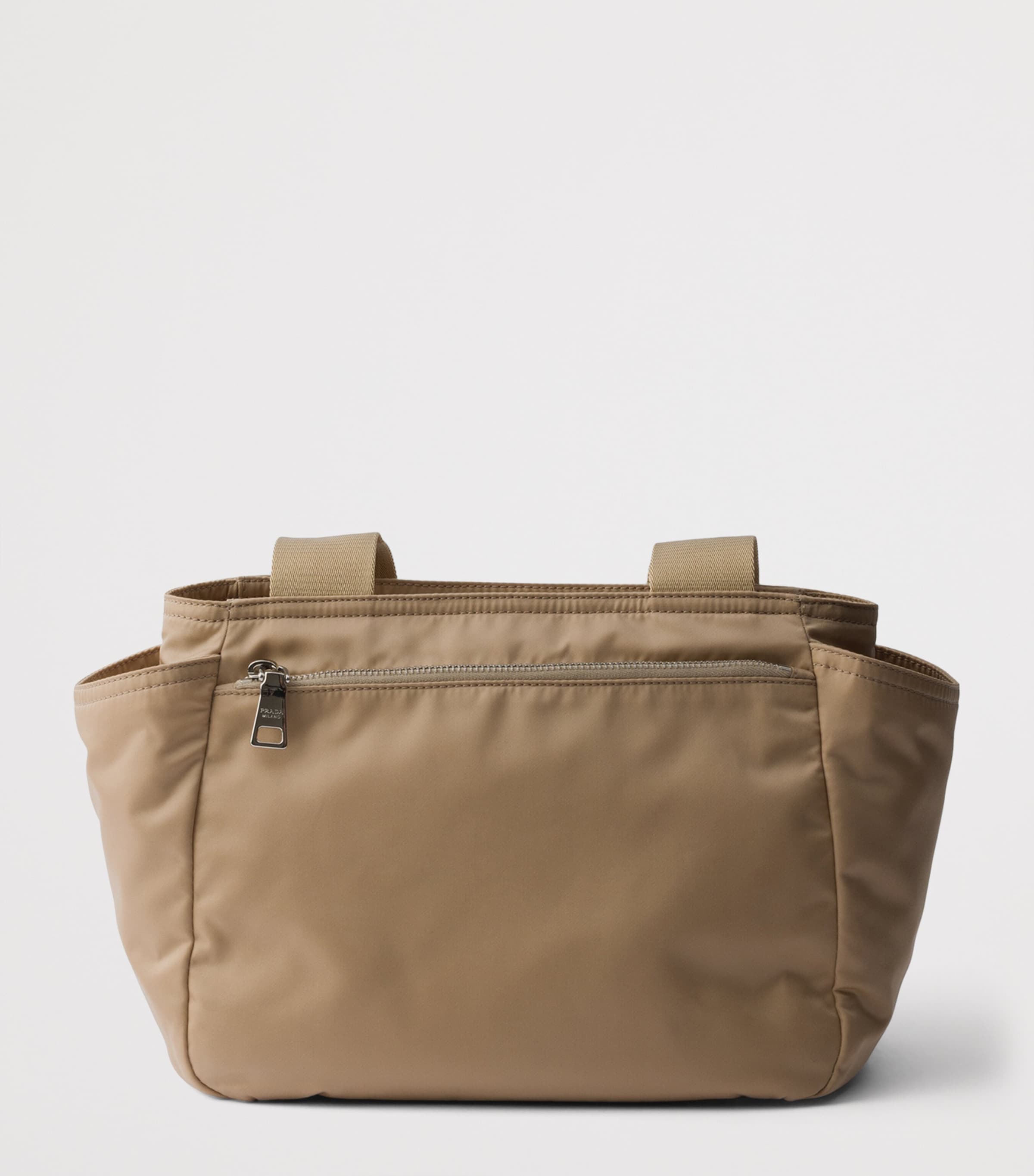 Prada Re-Nylon Tote Bag Brown Image 5