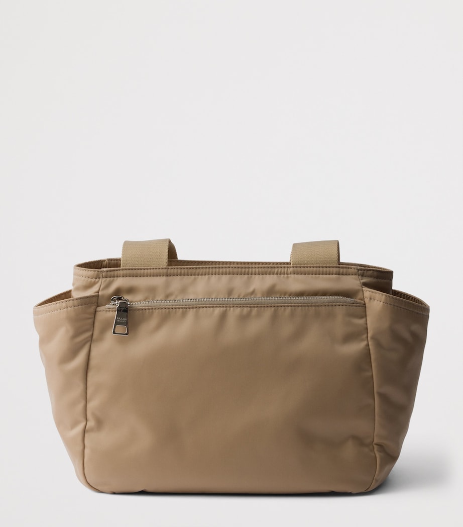 Prada Re-Nylon Tote Bag Brown Image 5