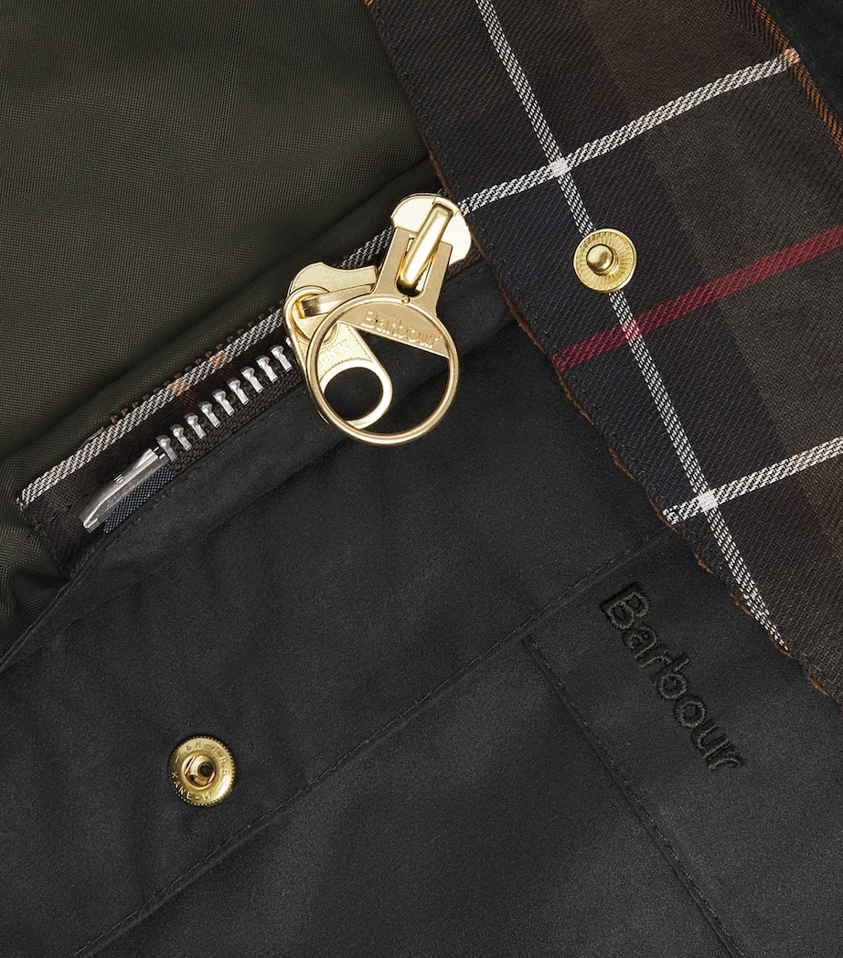 Barbour Mens Waxed Cotton Icons Ashby Sage Image 7