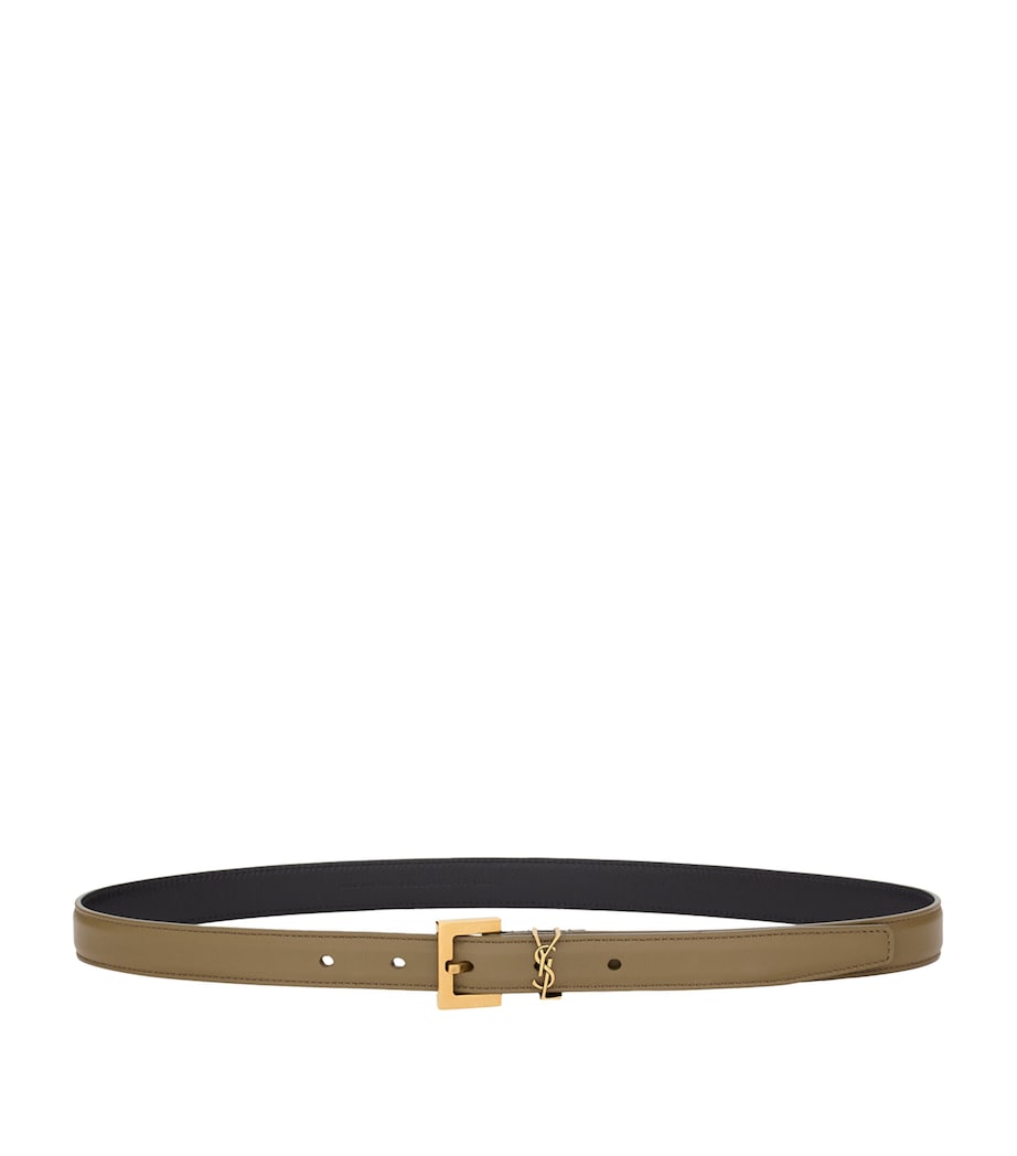 Leather Logo Belt 3397 Image 2