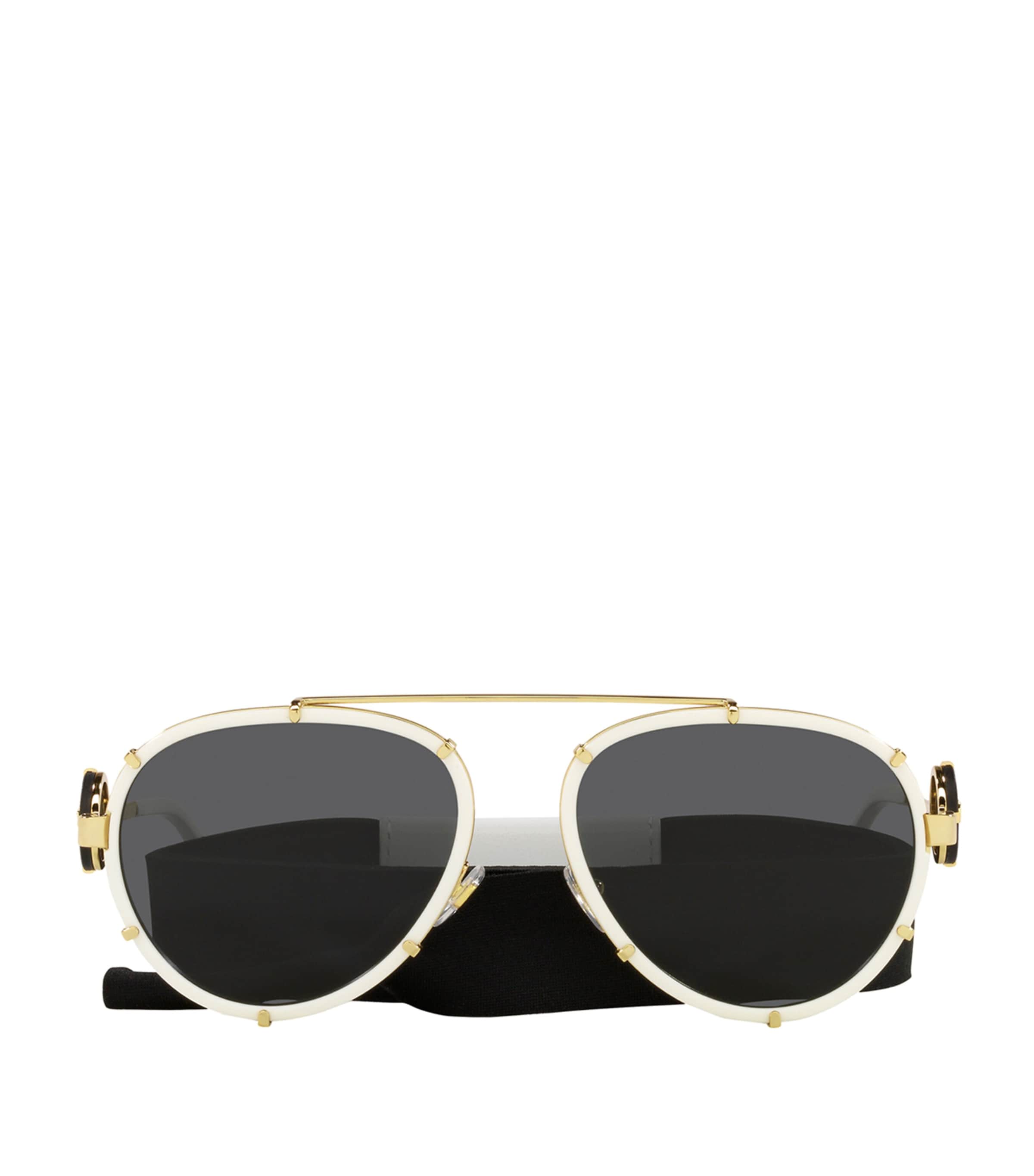 Versace Vintage Icon Pilot Sunglasses | Holiday Shop | Womens | Sunglasses | Women Accessories | Designers | Versace